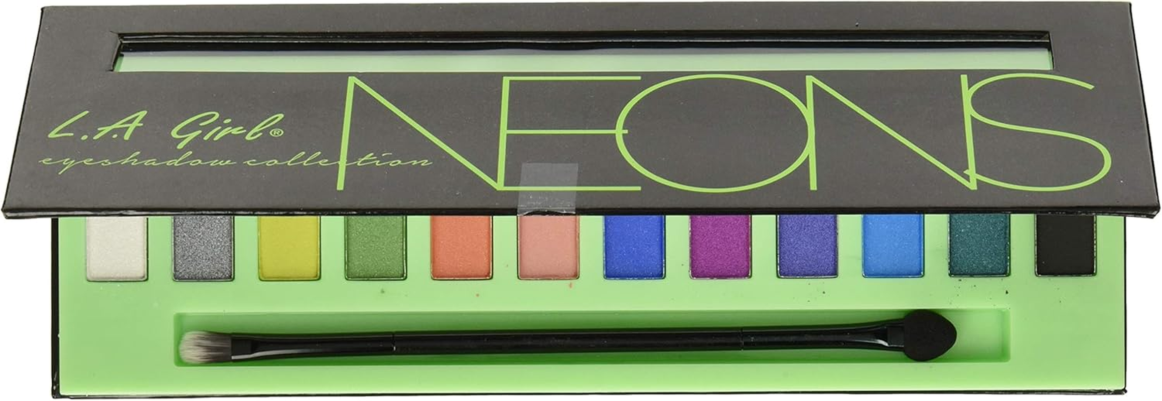 L.A. Girl Beauty Brick Eyeshadow, Nudes, 0.42 Ounce, Powder