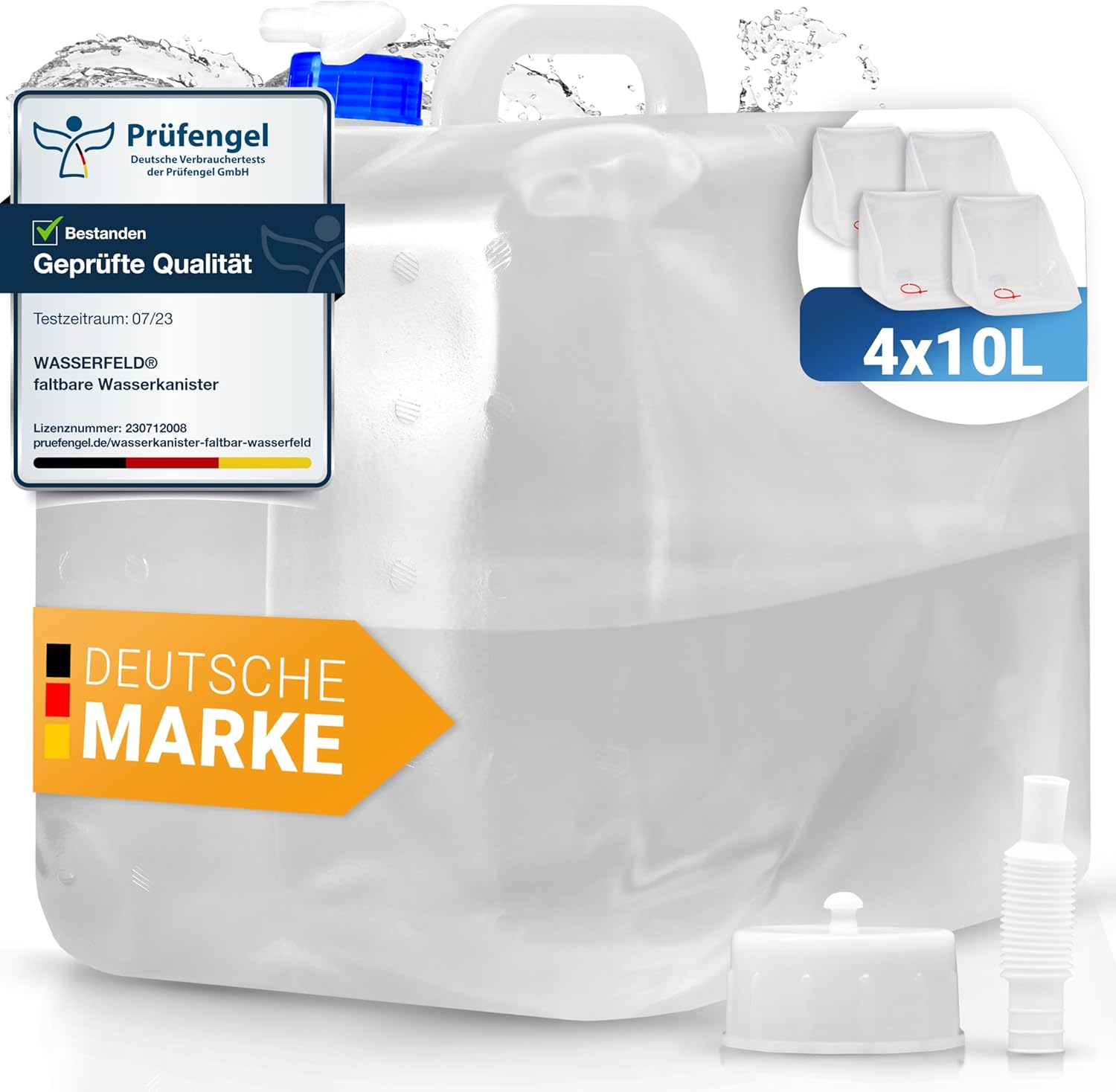 WASSERFELD Water Canister 1 X 20 Litres