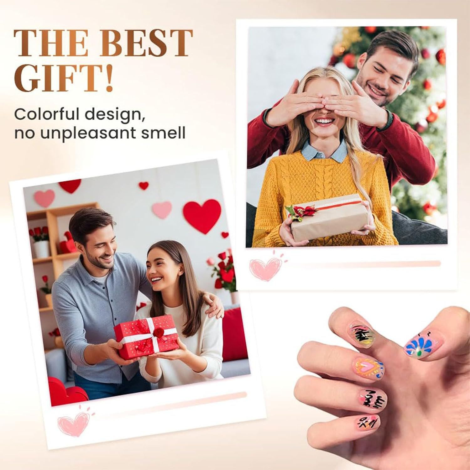 12 Colors Nail Art Pens Set, Nail Art Markers Polish Pen, Point Graffiti Dotting Pen Drawing Painting Liner Brush for Beauty Adorn Manicure Tools (12PCS) image number 3