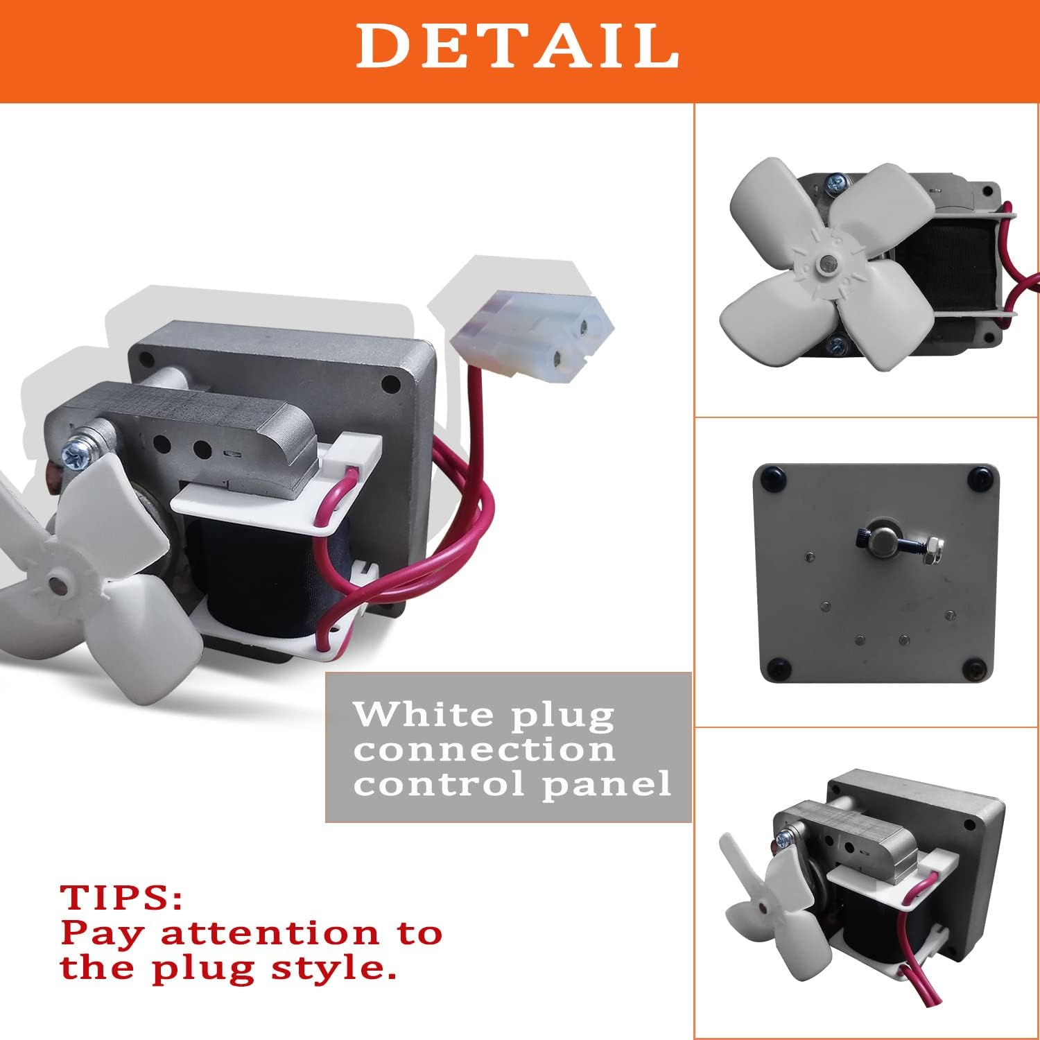 Replacement 1.6 RPM Grill Auger Motor Kit，Compatible with Traeger/Pit Boss Wood Pellet Grills& Camp Chef Smoker Grill, BBQ Auger Motor image number 1