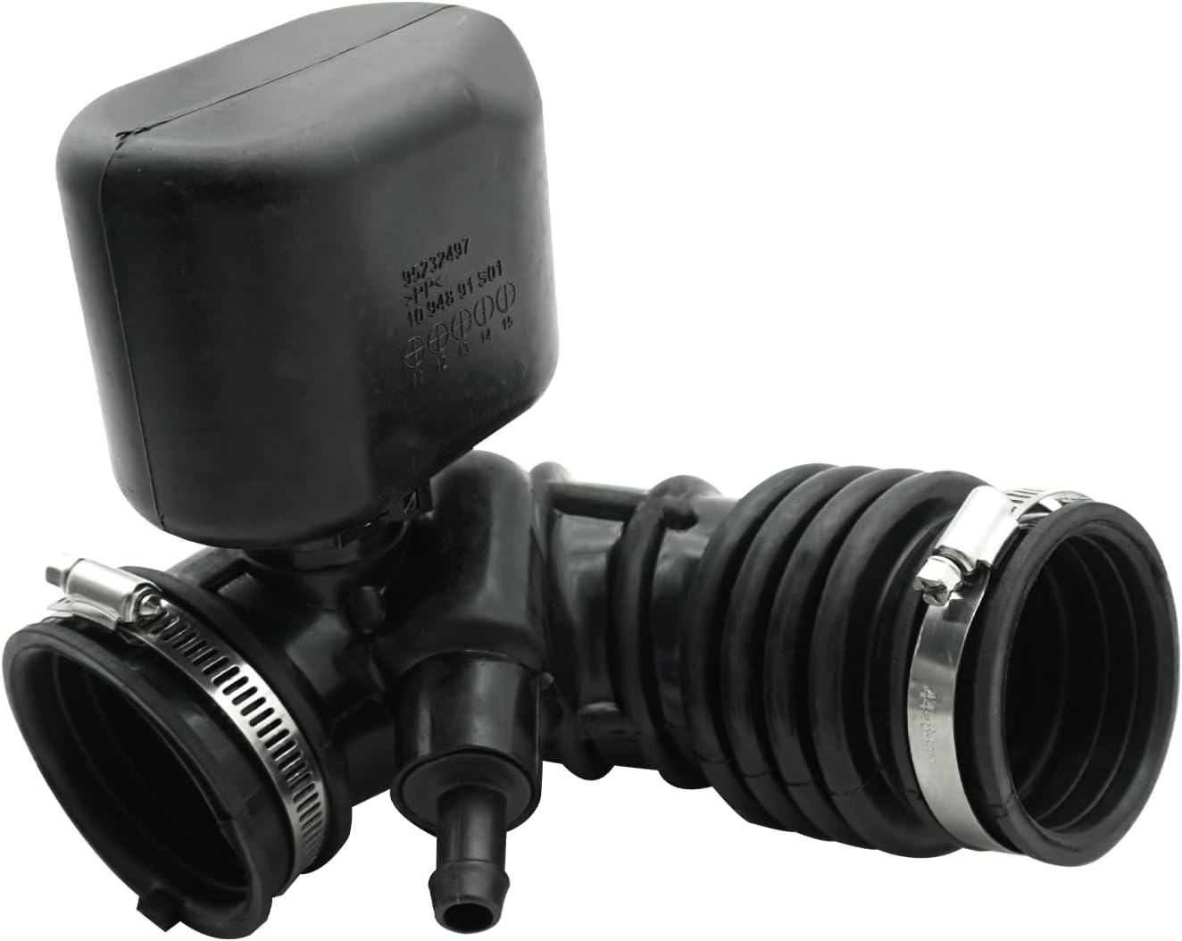 95232495 Air Cleaner Outlet Duct Hose Fit for Chevrolet Spark 2013-2015 Chevrolet Spark EV 2014-2015 (Electric),Replace 96910374/95232495/95232497-1 Year Warranty image number 2