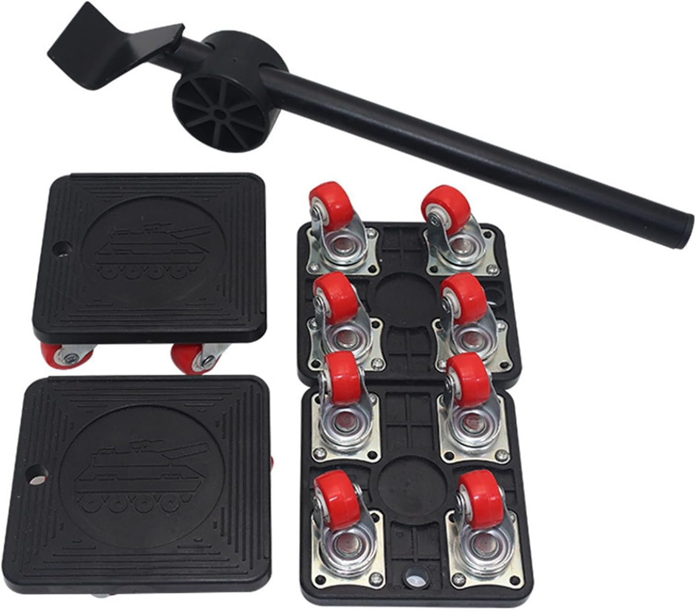 Mtxorvix 5 Pack Furniture Mover with Wheels and Furniture Lifter Set, 360&deg; Rotation Wheels Furniture Dolly Moving Tool for Easy Moving Heavy Furniture,Refrigerator,Sofa,Cabinet,Bed,300 Kg Capacity image number 5