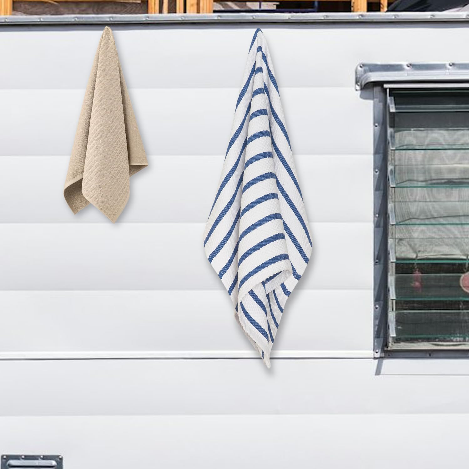 10Pcs RV Awning String Light Hooks, RV Hanging Light Hooks Light Holder String Light Clips Hanger for Caravan Keder Rail Outdoor Camper Car Accessories (White) image number 4