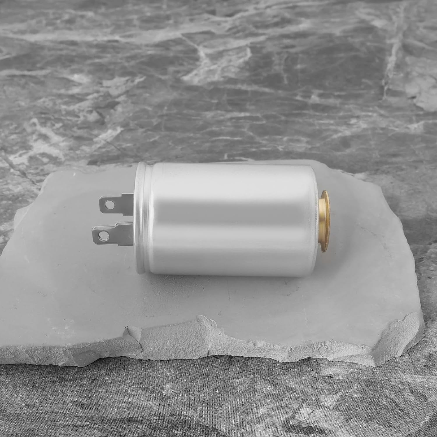 Ecsing 2Pcs Motorbike Flasher 6V 2X21W 2-Pin Flasher Relay Compatible with Simson S50 S51 S70 Compatible with MZ TS125 TS150 TS250 (OEM 8581.19/204181) image number 2