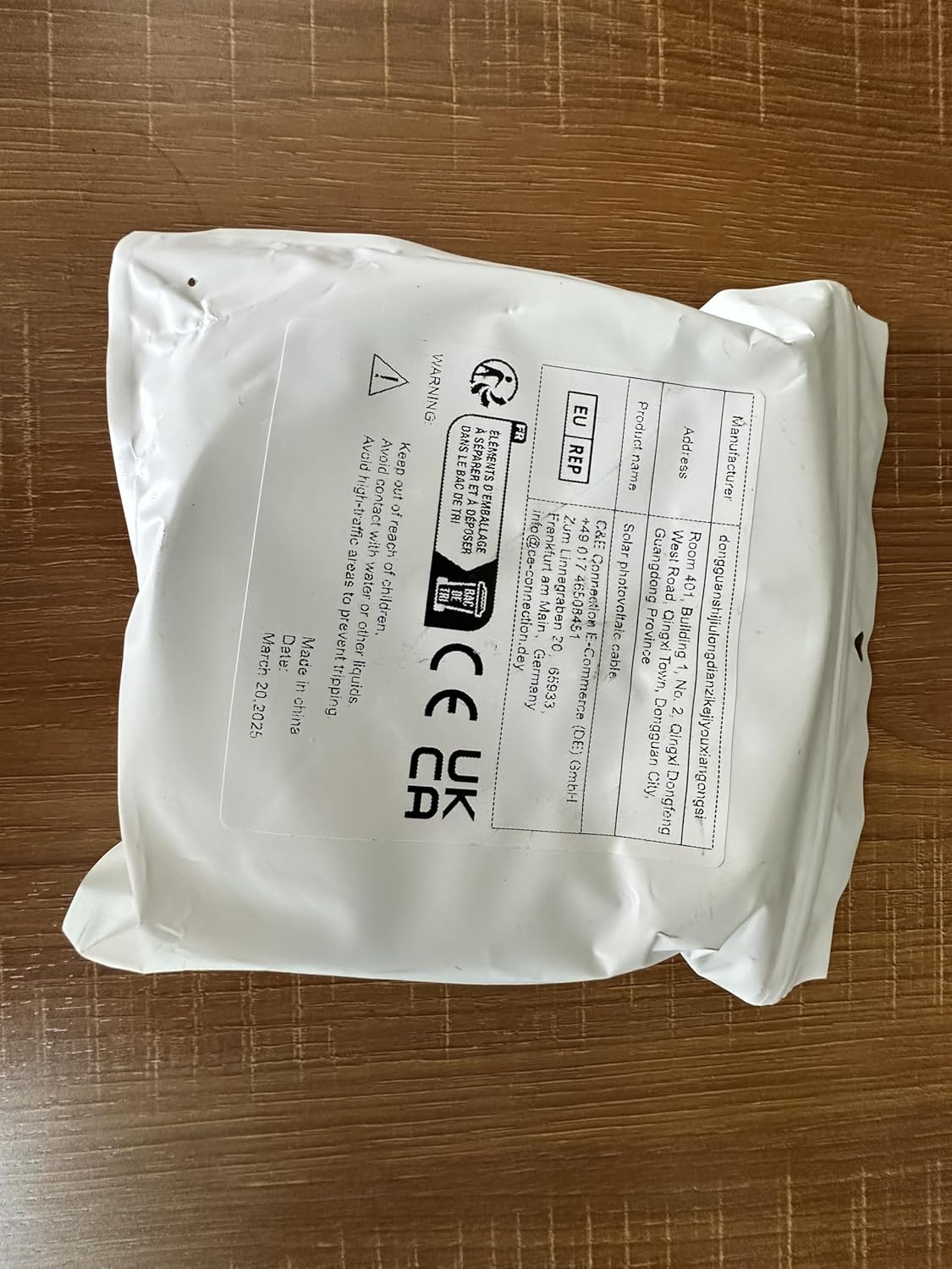 3M Solar to XT60-F Extension Cable 12AWG, Solar Panel to Battery Adapter, for Portable Power Station,Generator image number 6