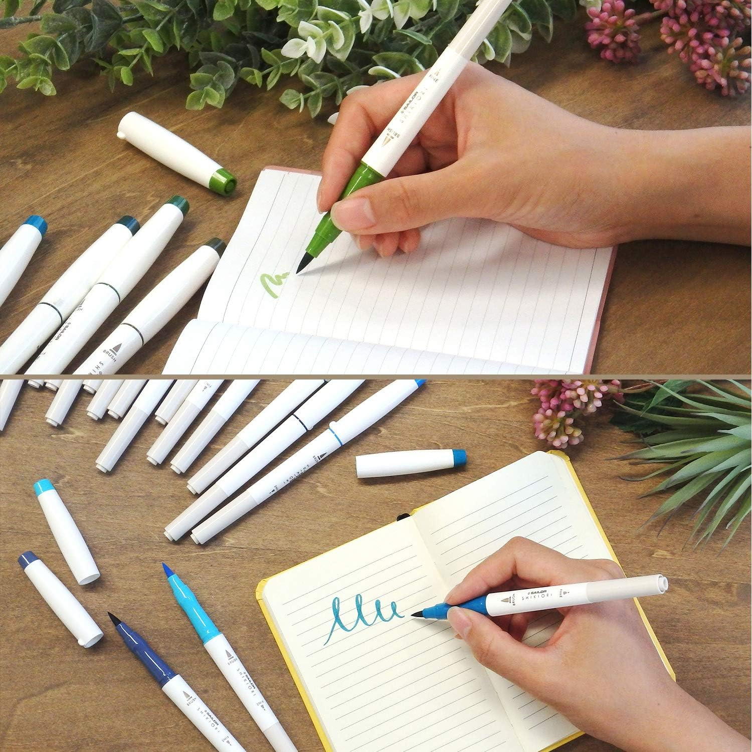 Sailor SHIKIORI Marker, 20 Colors Set (25-5400-000), White image number 3