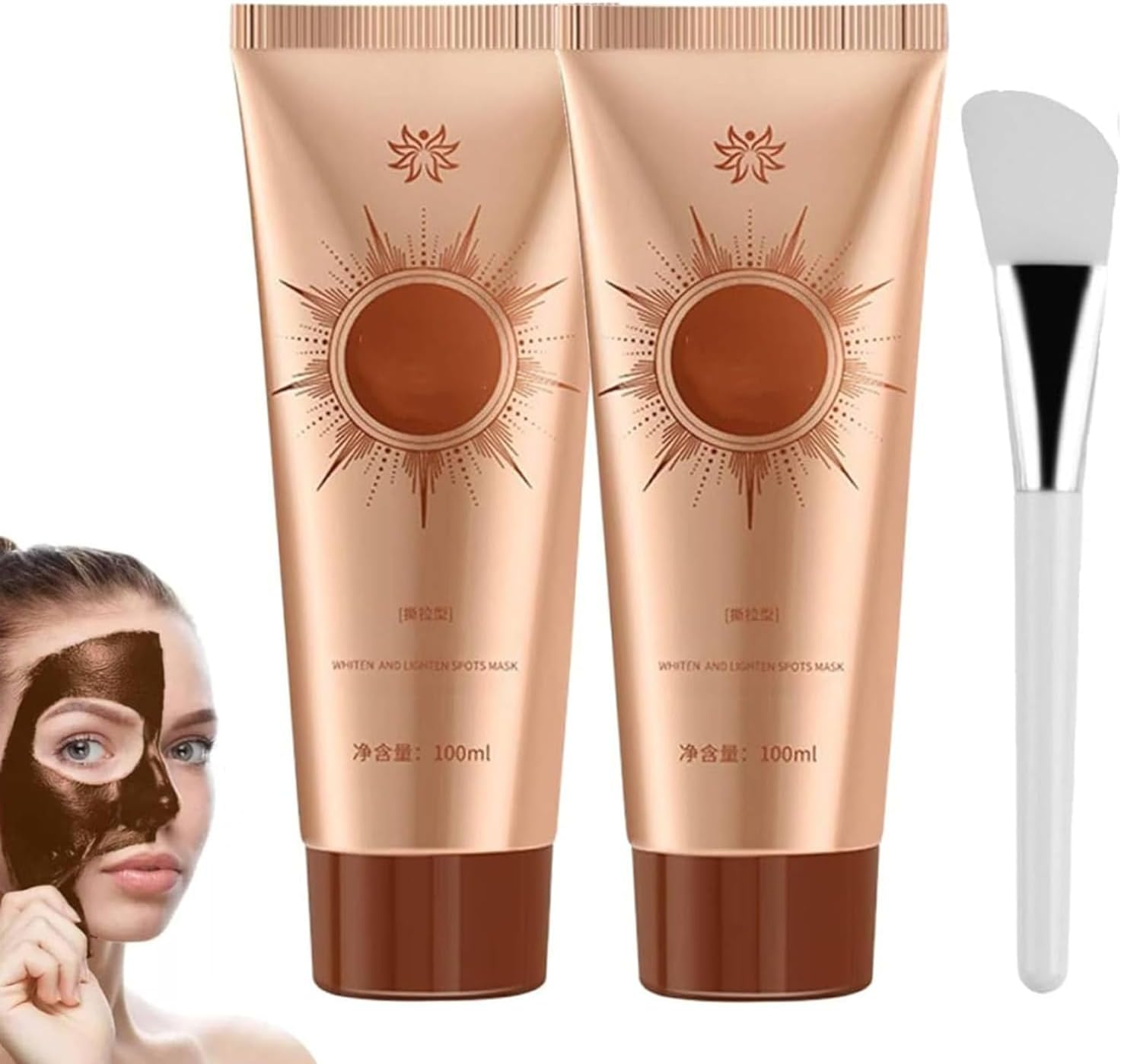 2Pcs Parowu Spot Removing Face Mask,Parowu Herbal Spot Peel off Mask,Deep Nourishment & Pore Tightening, for All Skin image number 5