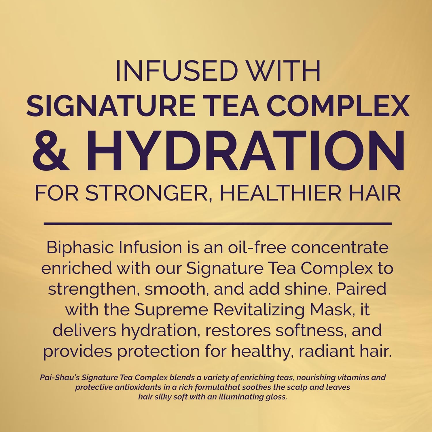 Pai-Shau Biphasic Infusion and Supreme Revitalizing Mask - Oil-Free Hair Rejuvenating Serum and Repairative Hair Treatment Suitable for All Hair Types image number 5