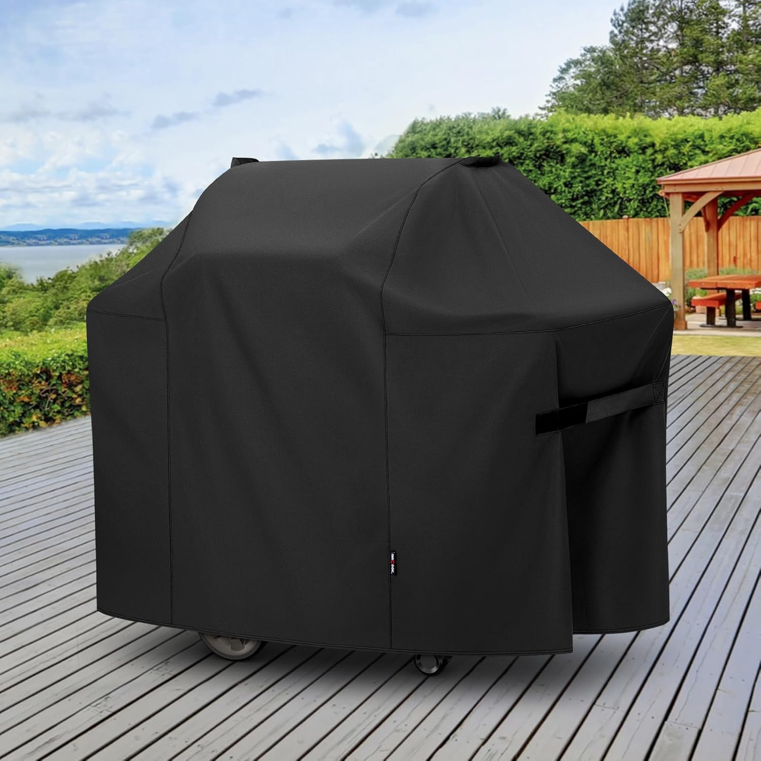 Unicook 52 Inch Grill Cover for Weber Spirit 200 and 300 Series, Gas BBQ Cover for Outdoor Grill, Heavy Duty Waterproof Fade Resistant, Compared to Weber 7106 image number 2