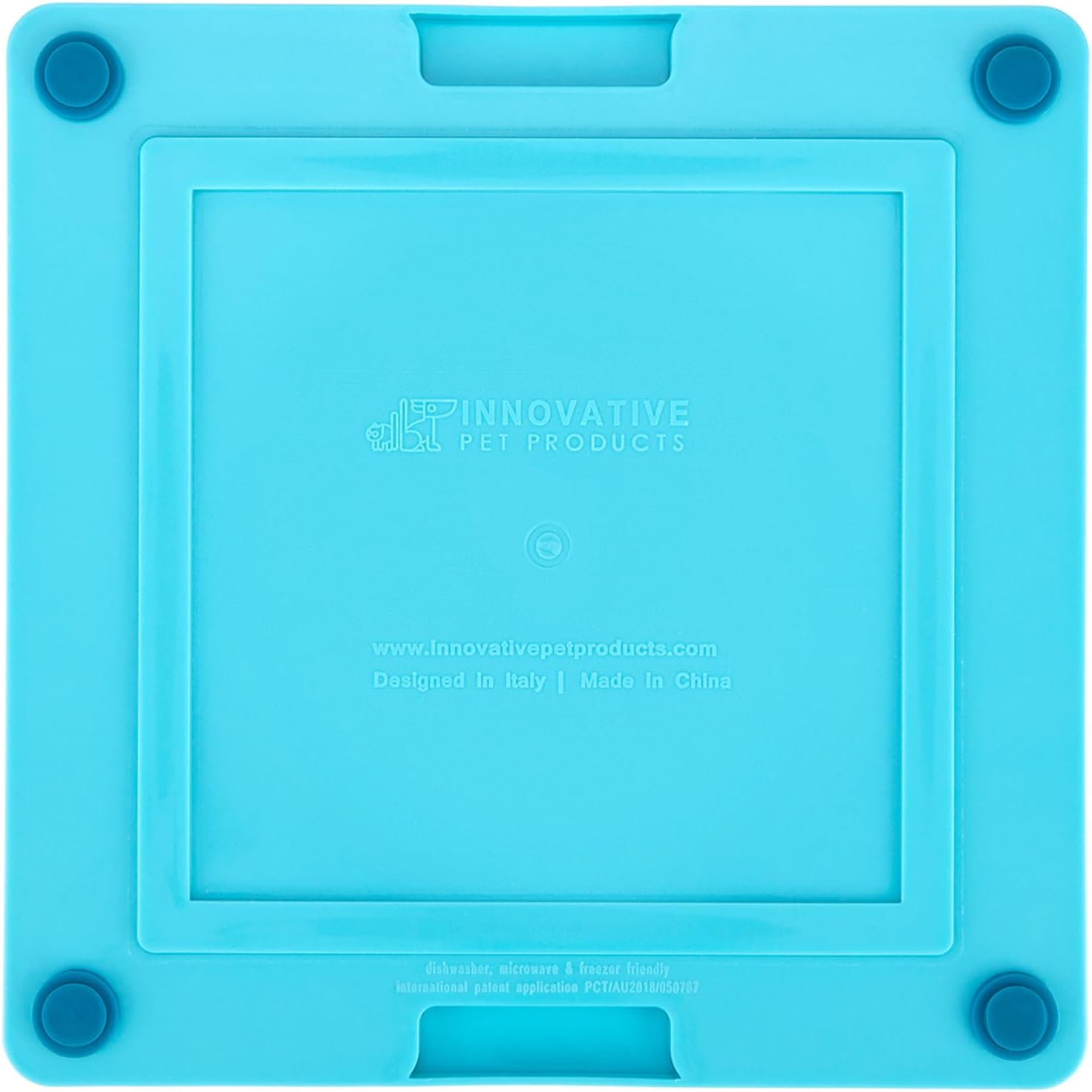 Lickimat PRO Tuff Soother for Dogs, Heavy Duty Lick Mat, Calmer, Anxiety Reliever and Alternative to Puzzle Toys and Slow Feeder Bowls. Perfect for Peanut Butter, Yoghurt, Healthy Treats, Turquoise.