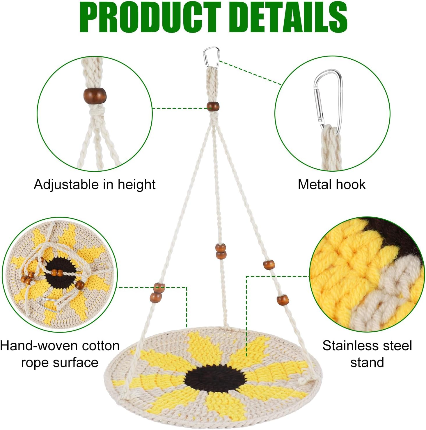 Jspupifip Reptile Hammock,Bearded Dragon Accessories for Habitat Leopard Gecko Tank Accessories Small Lizard Cage Bed Hanging Hammock Pet Platform Carrier for Chameleon Birds Rats Gecko Iguana image number 1