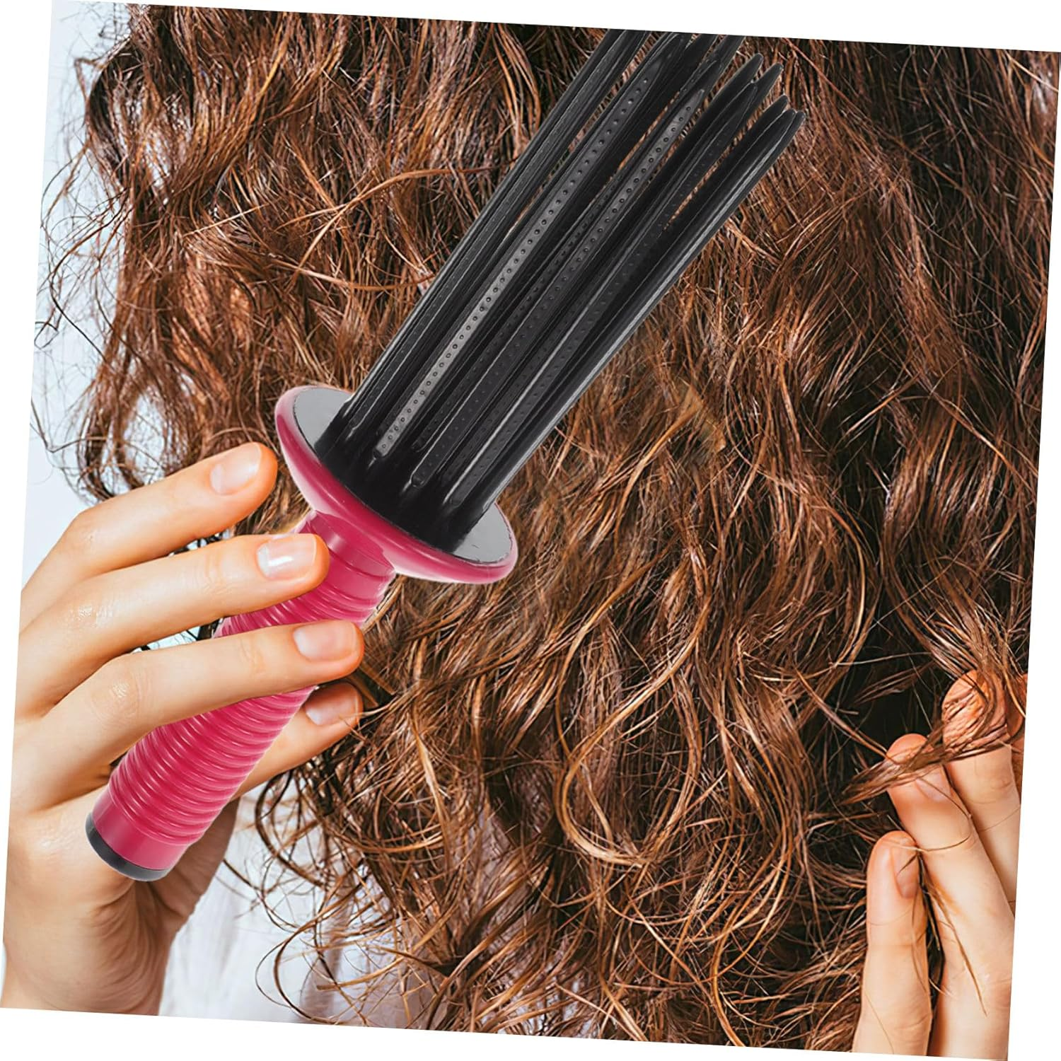 OSOLADY Curly Hair Detangling Brush Slip Hairstyling Comb for Hair Styling Tools Accessories image number 1