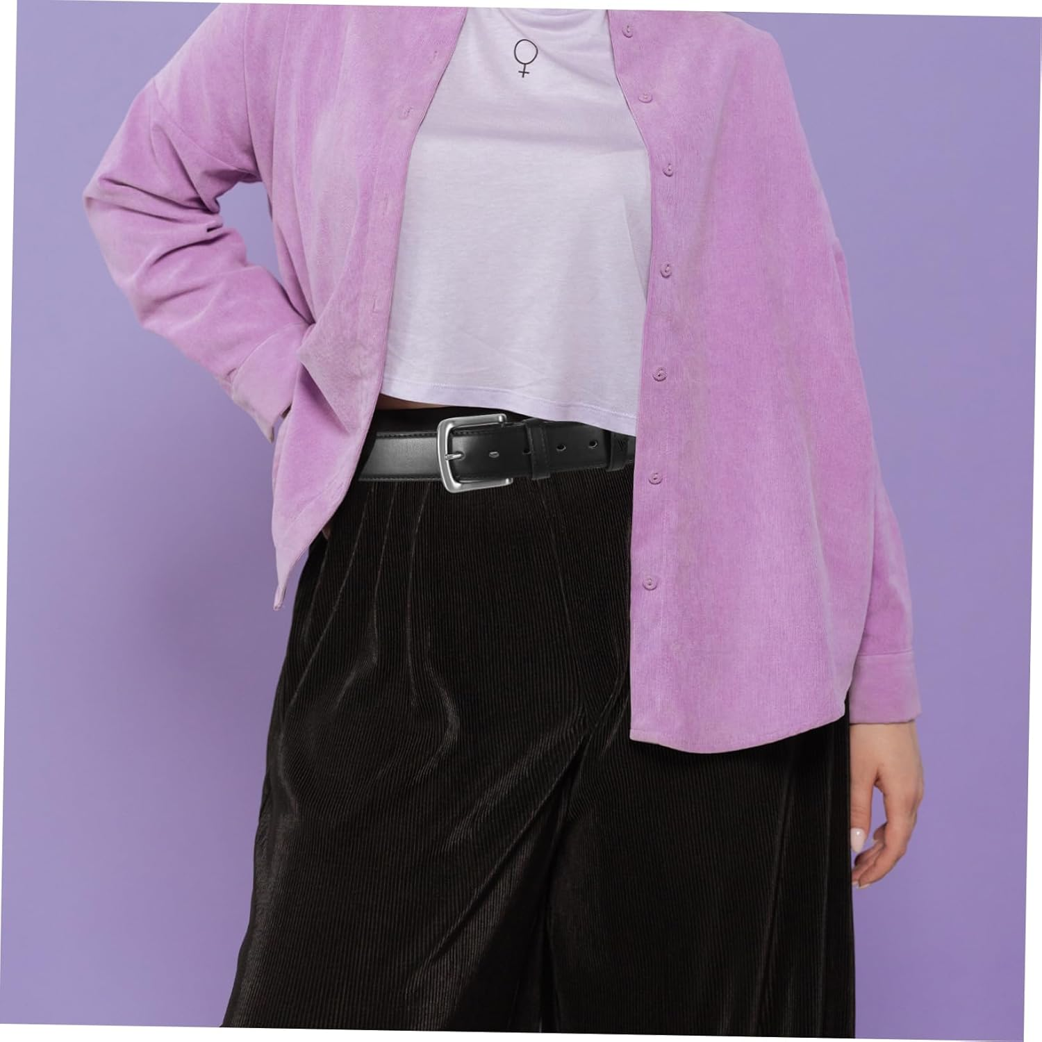 NOLITOY Hidden Money Pocket Belt with Concealed Zipper Storage Durable PU Travel Wallet for Men Elegant Secure Theft Cashsafe for Valuables image number 2