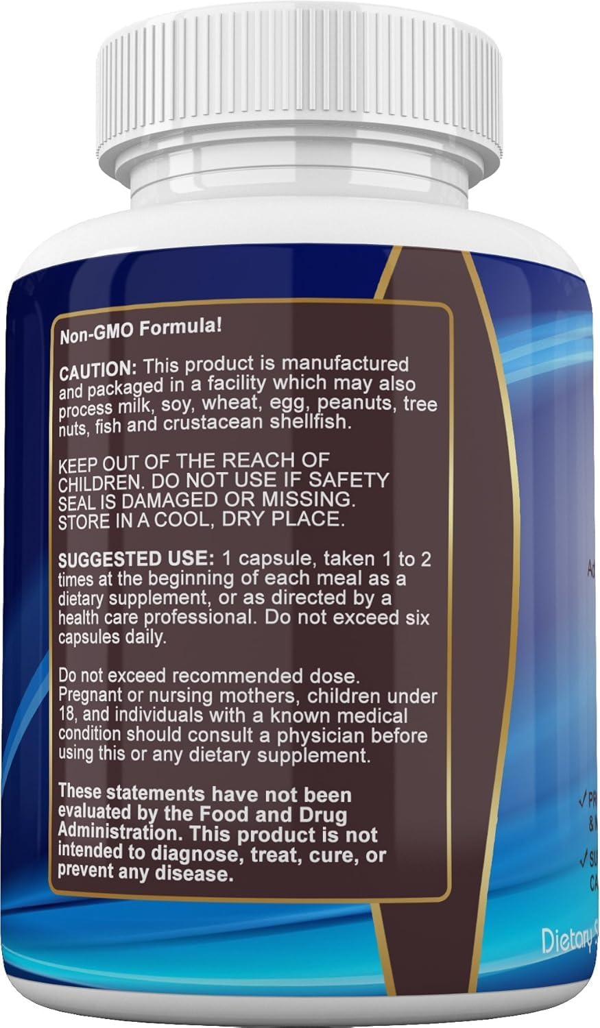 Botanica Advanced Digestive Enzymes Supplement &ndash; 18 Plant-Based Enzymes for Digestive Support &ndash; Vegan, Non-Gmo, Gluten-Free &ndash; Protease, Amylase, Bromelain &ndash; 60 Capsules image number 3
