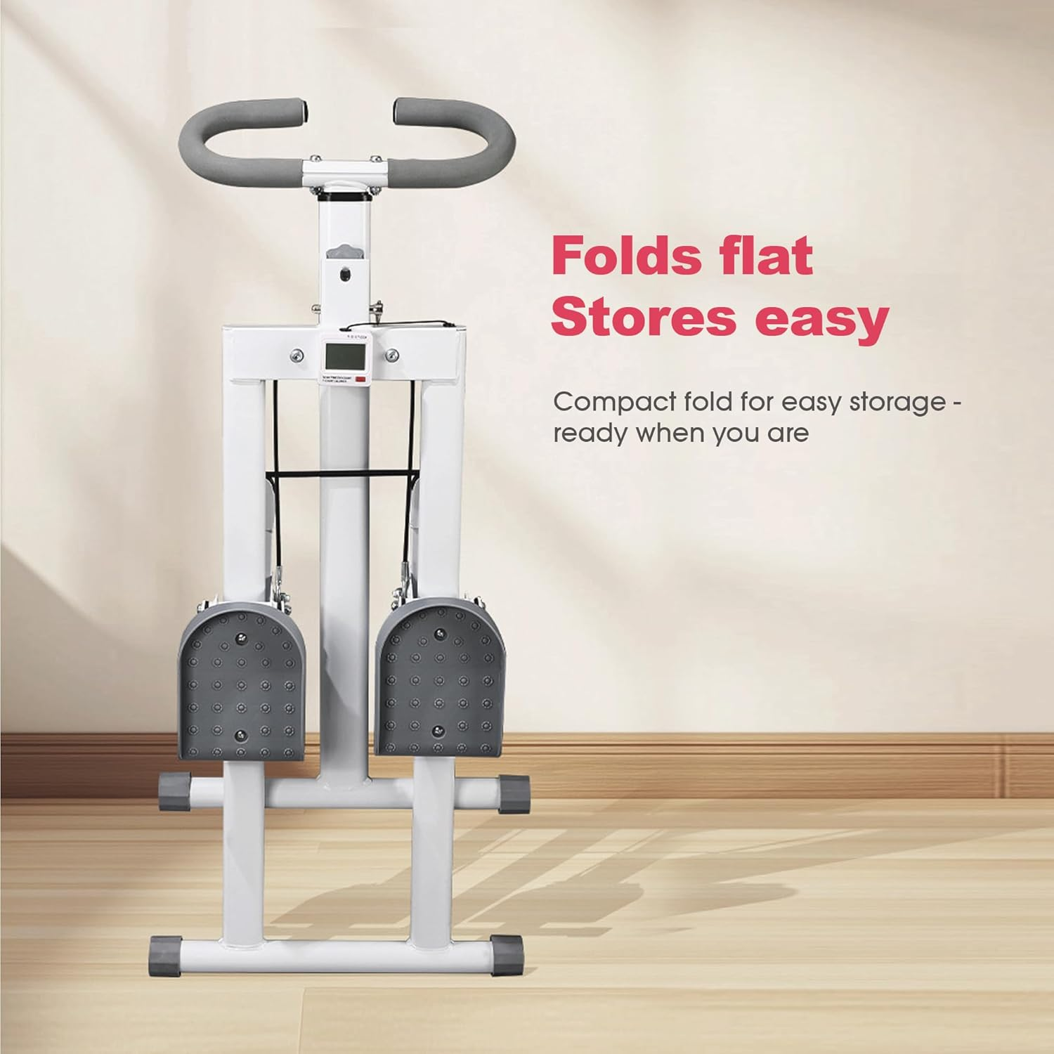 FITNESS MASTER Stair Stepper Vertical Climber Machine Cardio Folding 200Kg image number 1