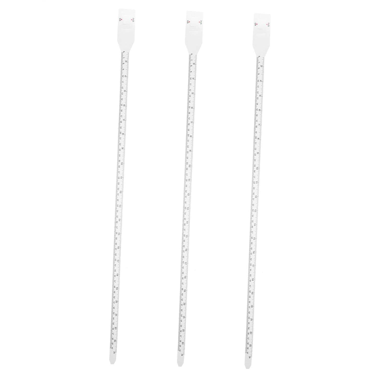 ARTIBETTER Infant Head Circumference Ruler 60Cm Measuring Tape 3 Pack Pp Material Inches Cm Marked Washable Reusable for Boys and Girls