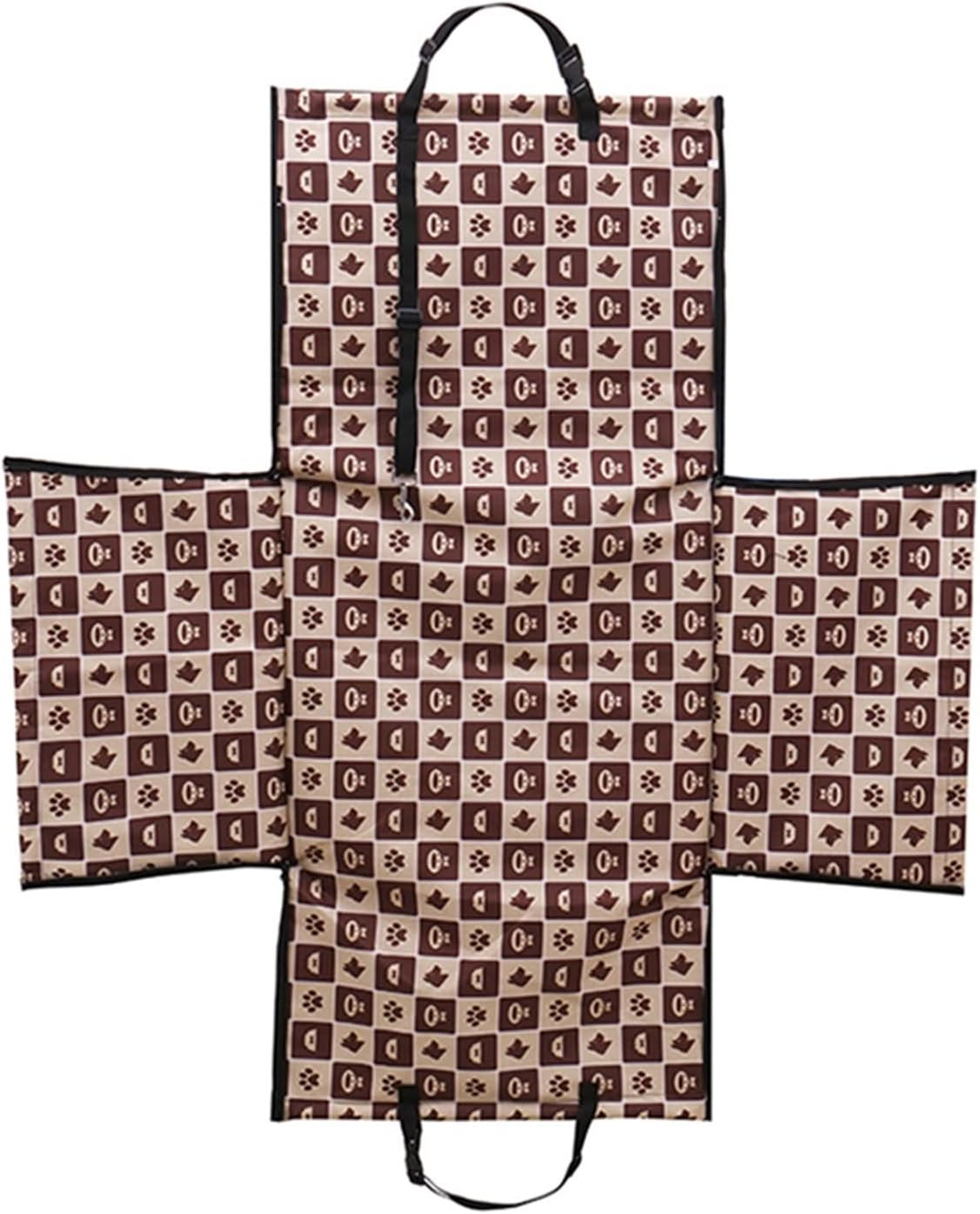 Dog Car Seat Cover Car Seat Covers for Dogs Car Seat Kennel Protectors Folding Dog Bag Baskets Dog Hammock(Size:Purple) image number 5