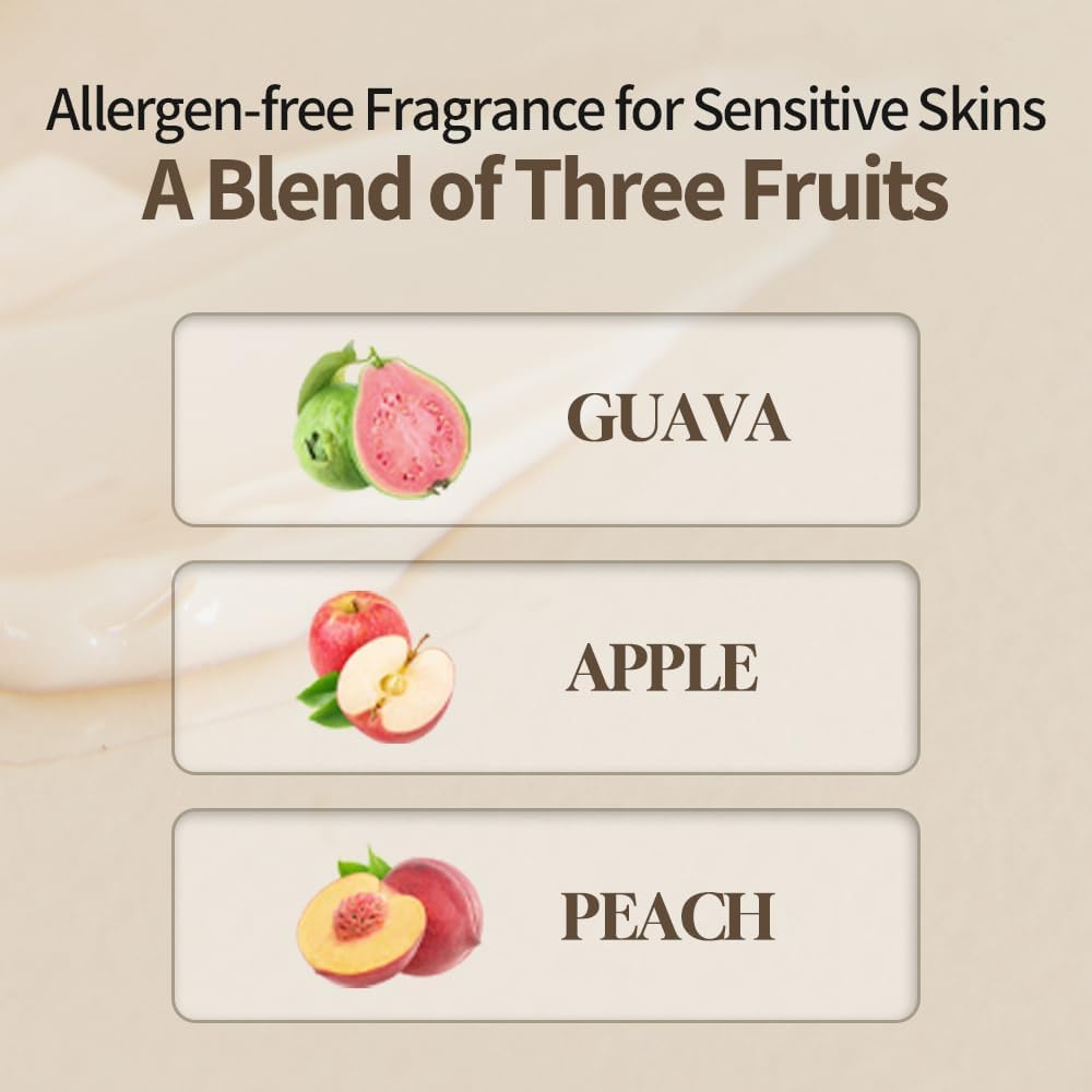 HEVEBLUE Salmon Fruity Centella Body Cream 300 Ml image number 4