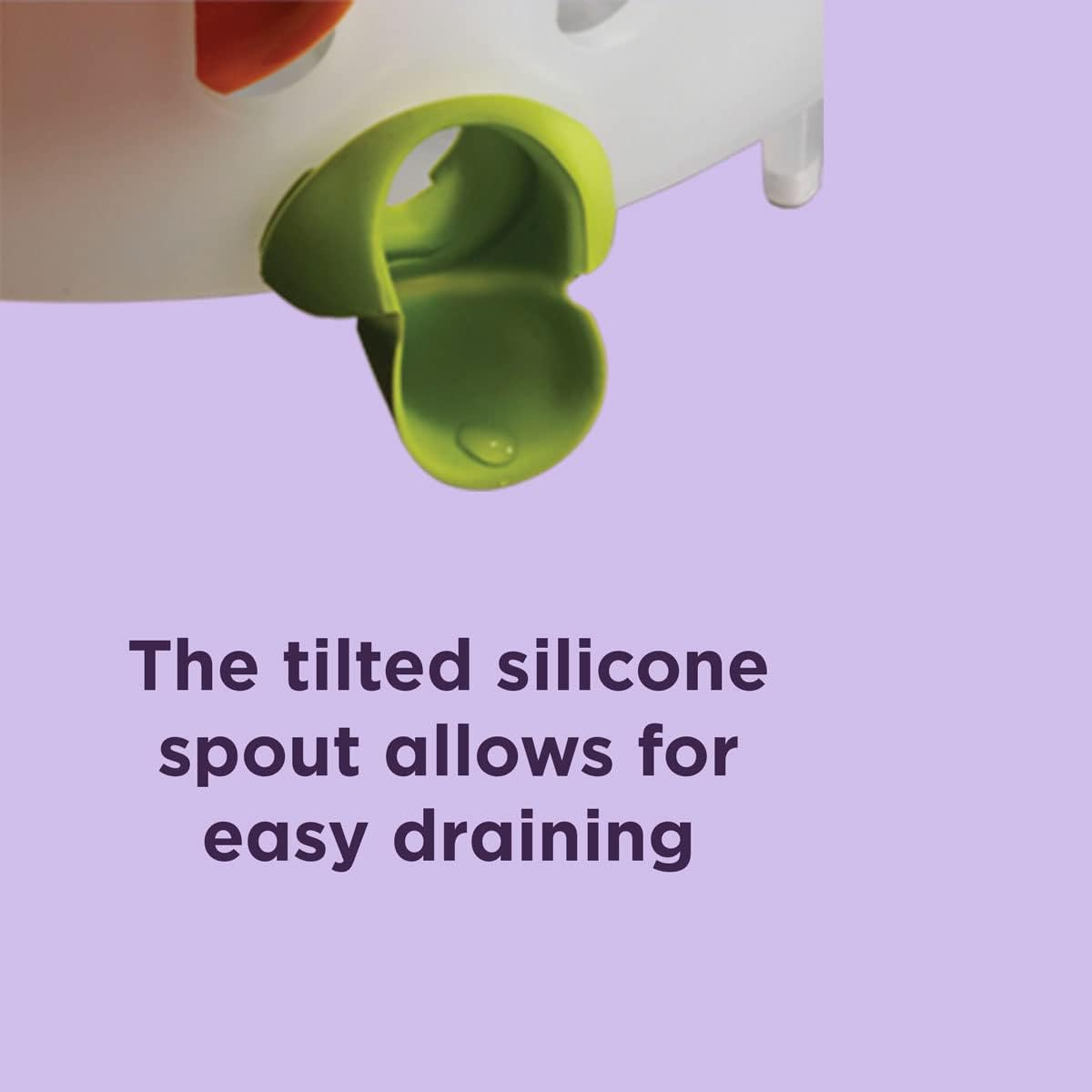 Chef'N Cleangenuity Garden Dish Rack (Avocado) image number 1