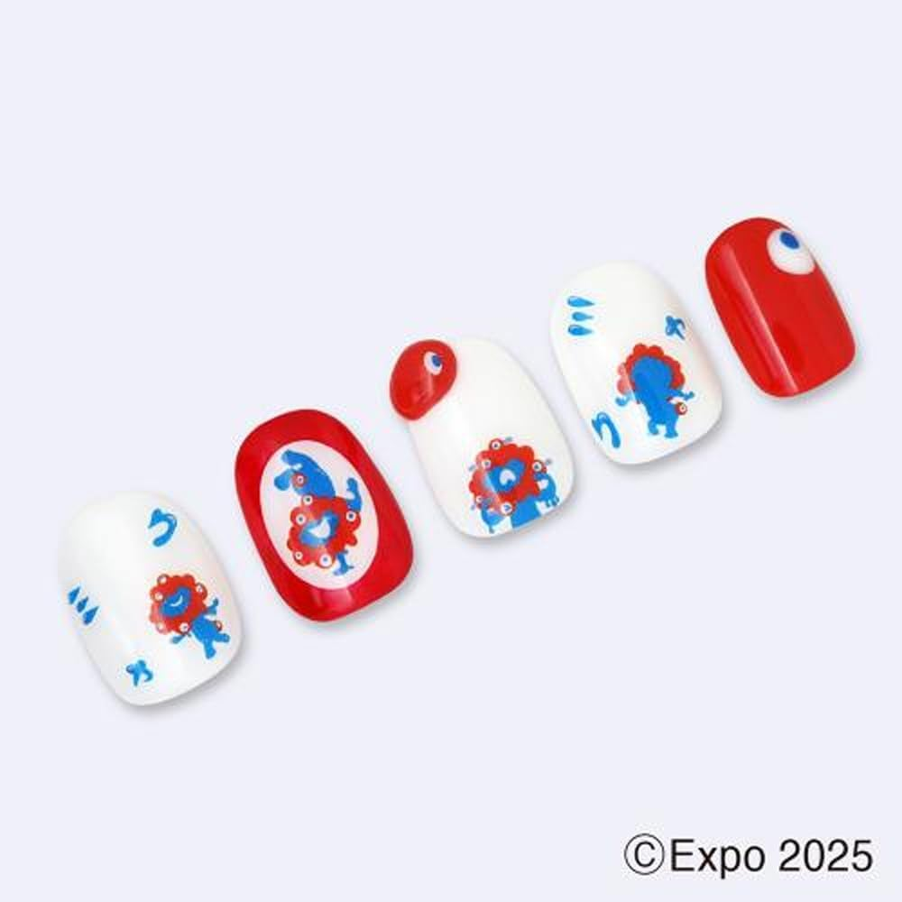 TSUMEKIRA BA-MYA-101 2025 World Expo Osaka/Kansai Osaka, Jungle Nail Sticker 1 image number 1