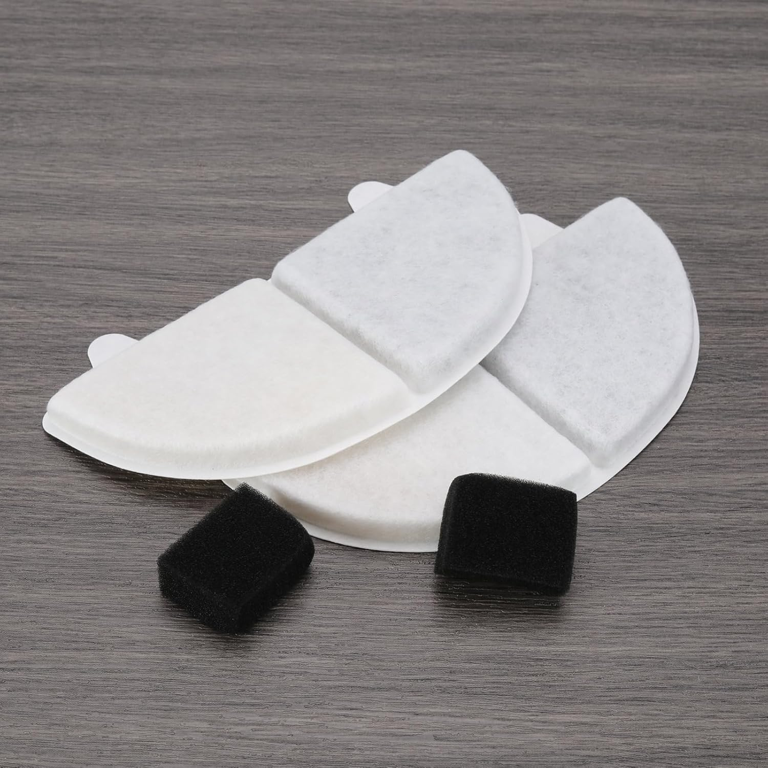 6Pcs Cat Water Fountain Filters with Sponges Compatible with 68Oz/2L Drinking Fountain WF20 CF20 Pet Water Dispenser Cartridge Replacement image number 6