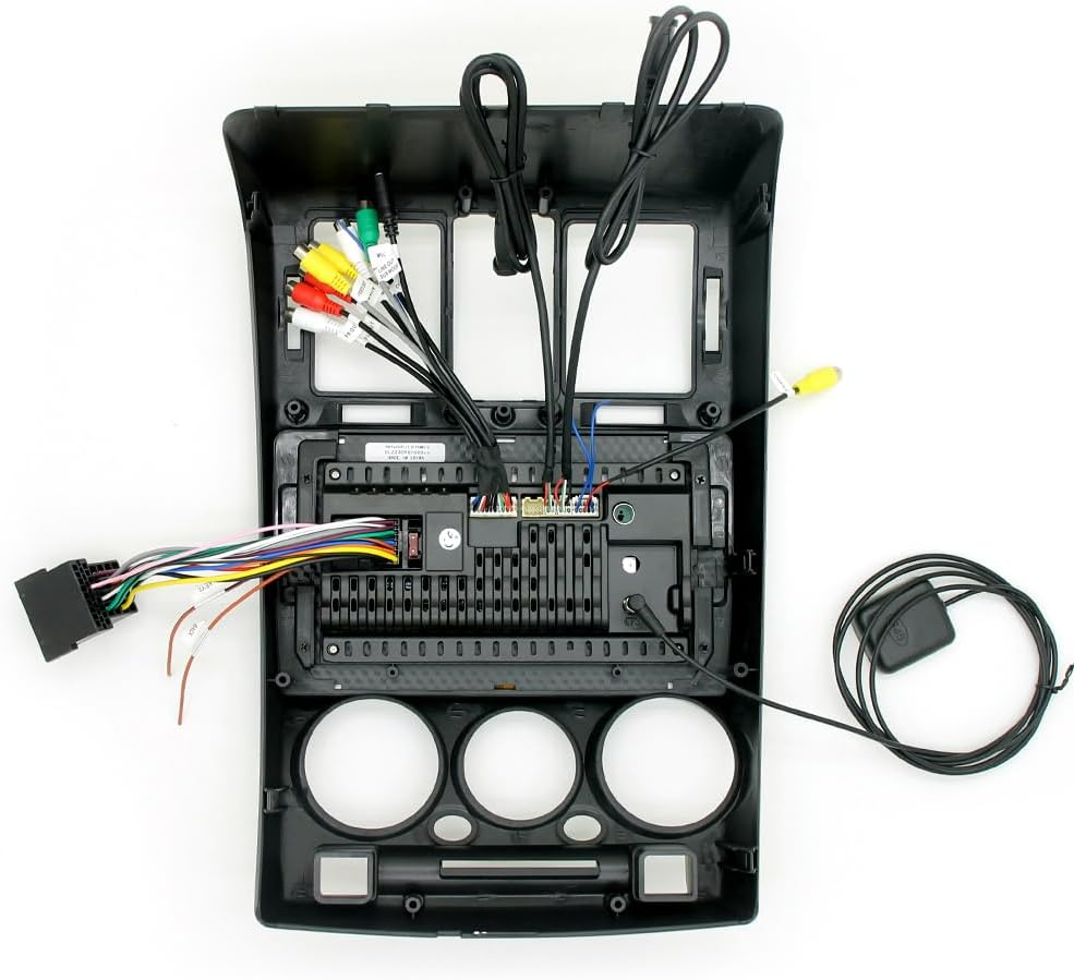 Car Stereo Compatible for Hyundai Getz 2002-2011 Double DIN Car Stereo Radio 2+32G 9" Touch Screen Radio Wireless Carplay Android Auto Bluetooth Wifi FM GPS Mic image number 1