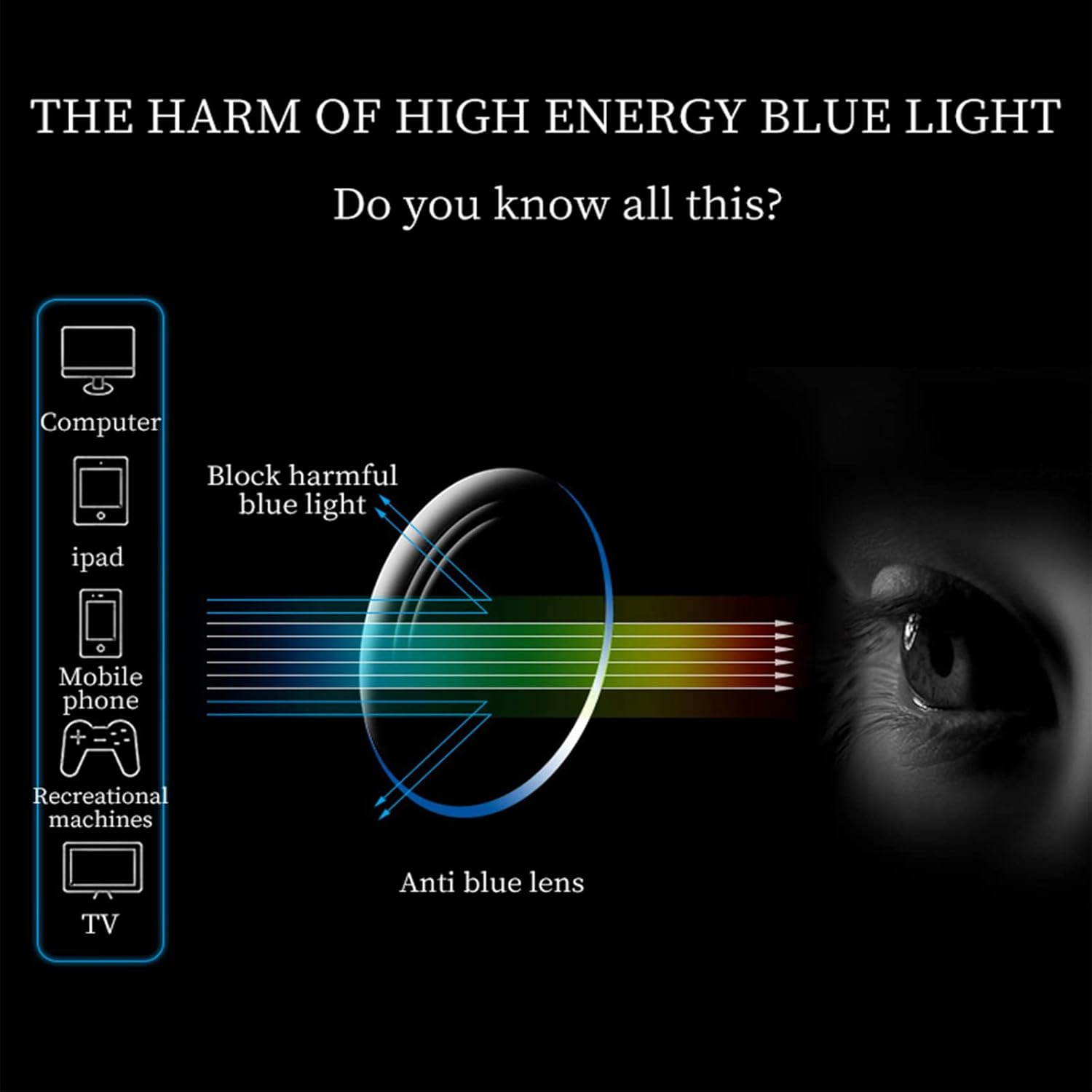 LJCZKA Half Frame Blue Light Blocking Glasses for Men Women, Rectangular Semi Rimless Blue Light Glasses for Anti-Fatigue and Eyestrain - Brown image number 2