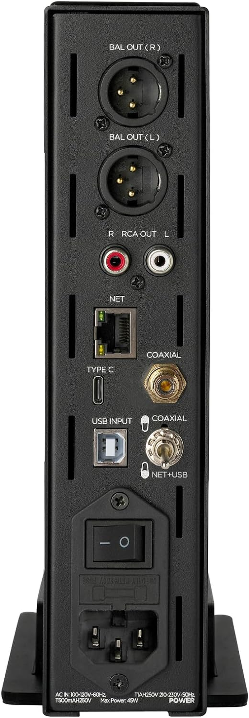 HIFIMAN EF500 Desktop Balanced Headphone DAC& Amplifier with HYMALAYA R2R LE, 6.35Mm/Xlr/Rca Output for Home Audio, with Support for Streaming Media image number 1