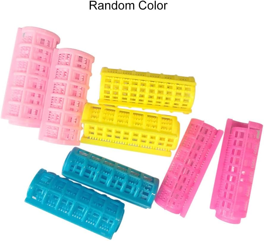 Xinyee Plastic Curlers Hair Rollers for Hair Styling Hairdressing DIY Curling Tool 12PCS