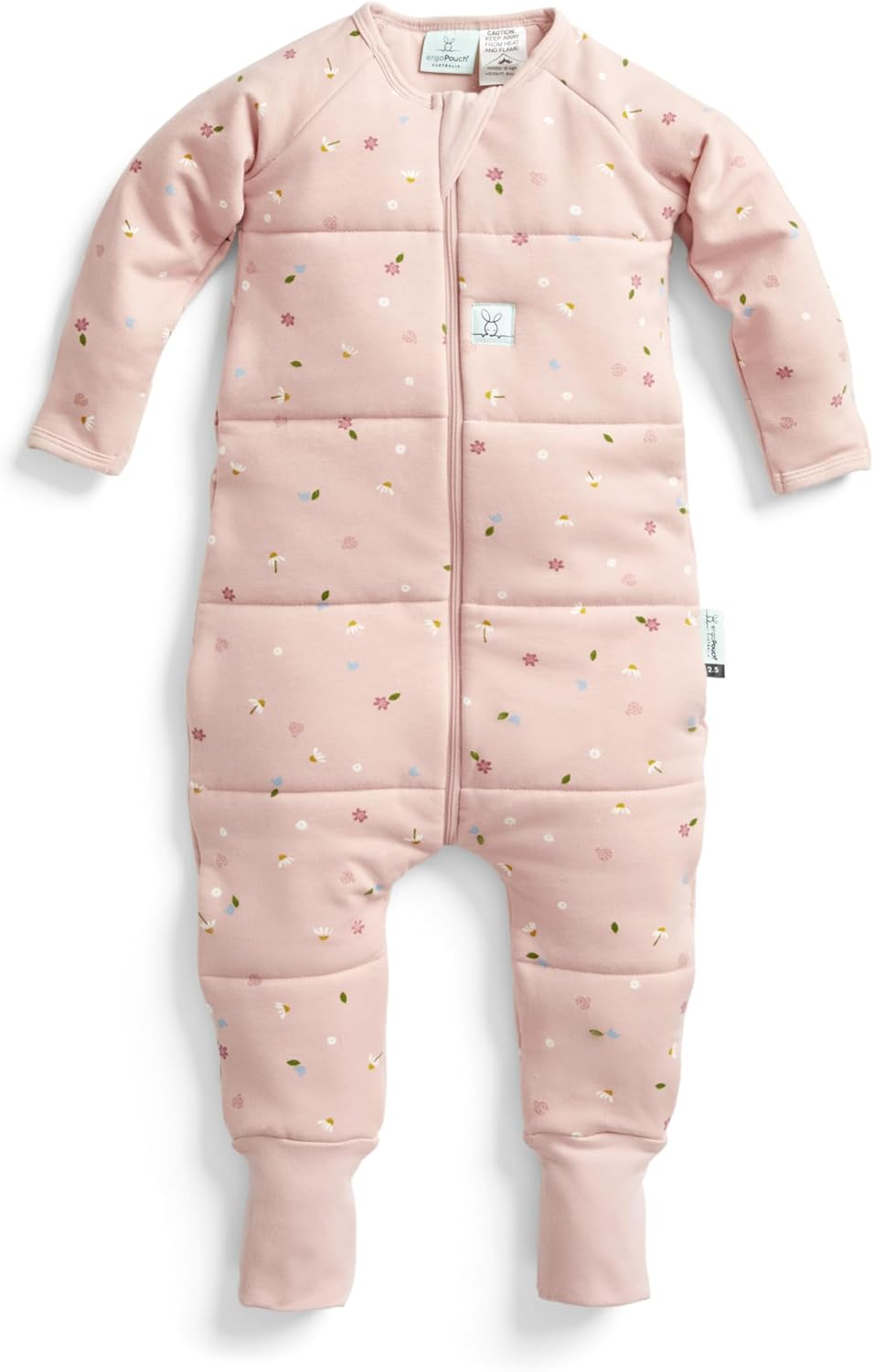 Ergopouch 3.5 Tog Sleep Onesie for 12-24 Months Baby, Daisies image number 2