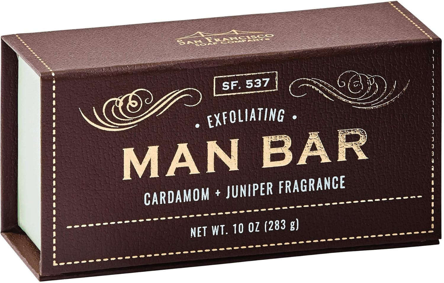 San Francisco Soap Co Man Bar 10 Oz Bar Soap - One Each Cardamom-Juniper and Exotic Musk-Sandalwood image number 2