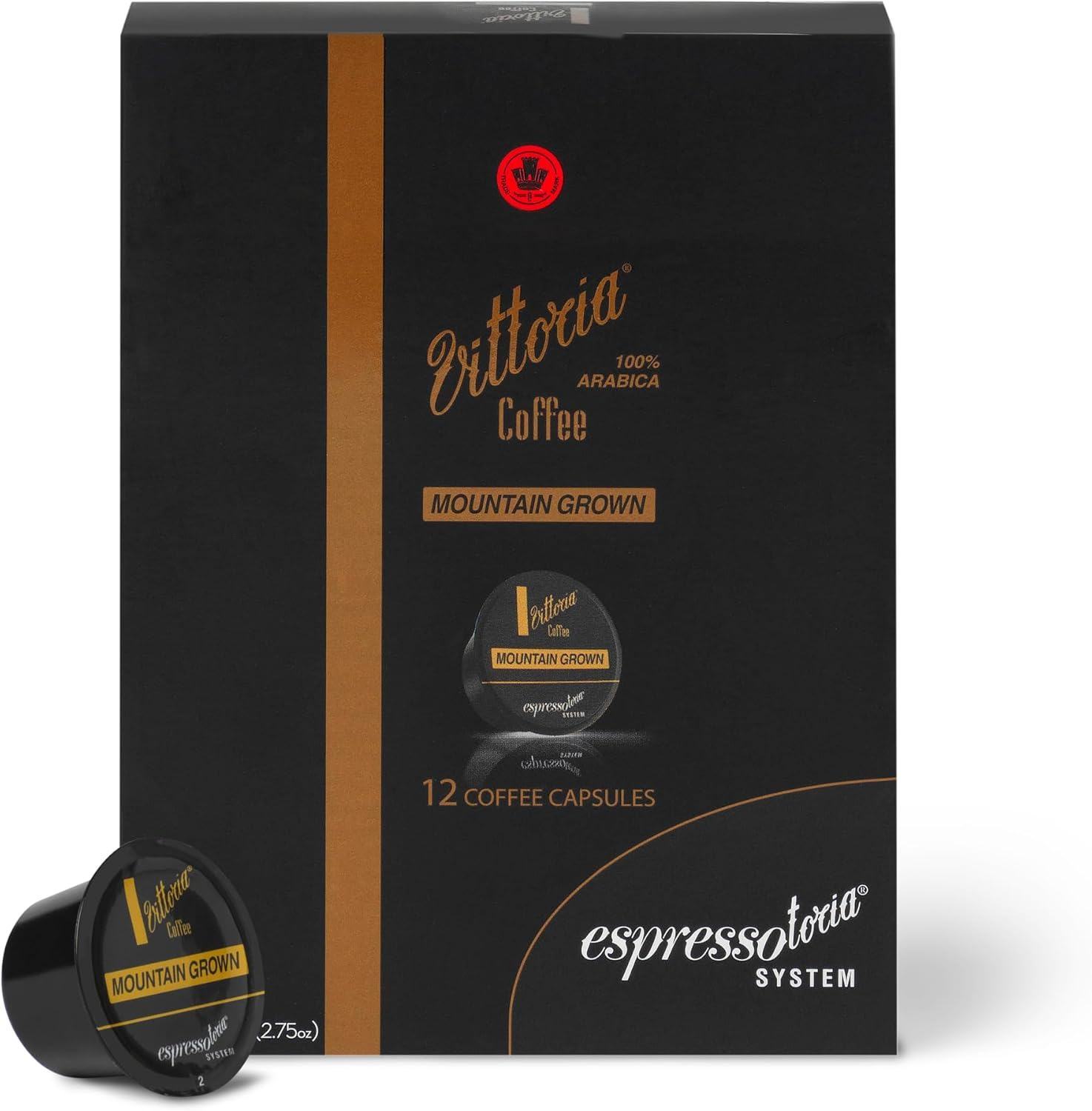 Vittoria Coffee Mountain Grown Espressotoria Capsules 78 G (Case of 12) image number 4