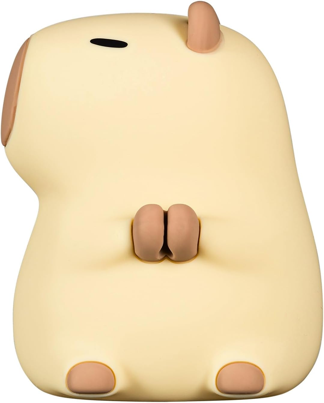 Idena Capybara 40386 LED Night Light, Silicone Lamp with Colour Changing and Dimmer, Approx. 11 Cm, Rechargeable, USB Charging Cable Included image number 4