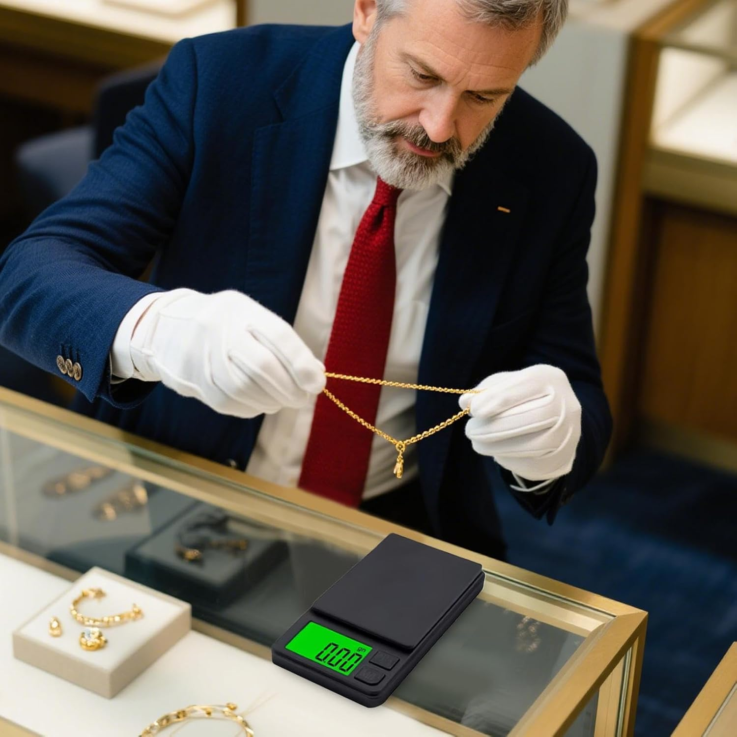 Food Scale | High Precision Food Kitchen Scale - Precision Electric Device with Non-Slip Base Portable Gadget for Meal Jewelry Home Cooking Coffee Commercial Baking image number 6