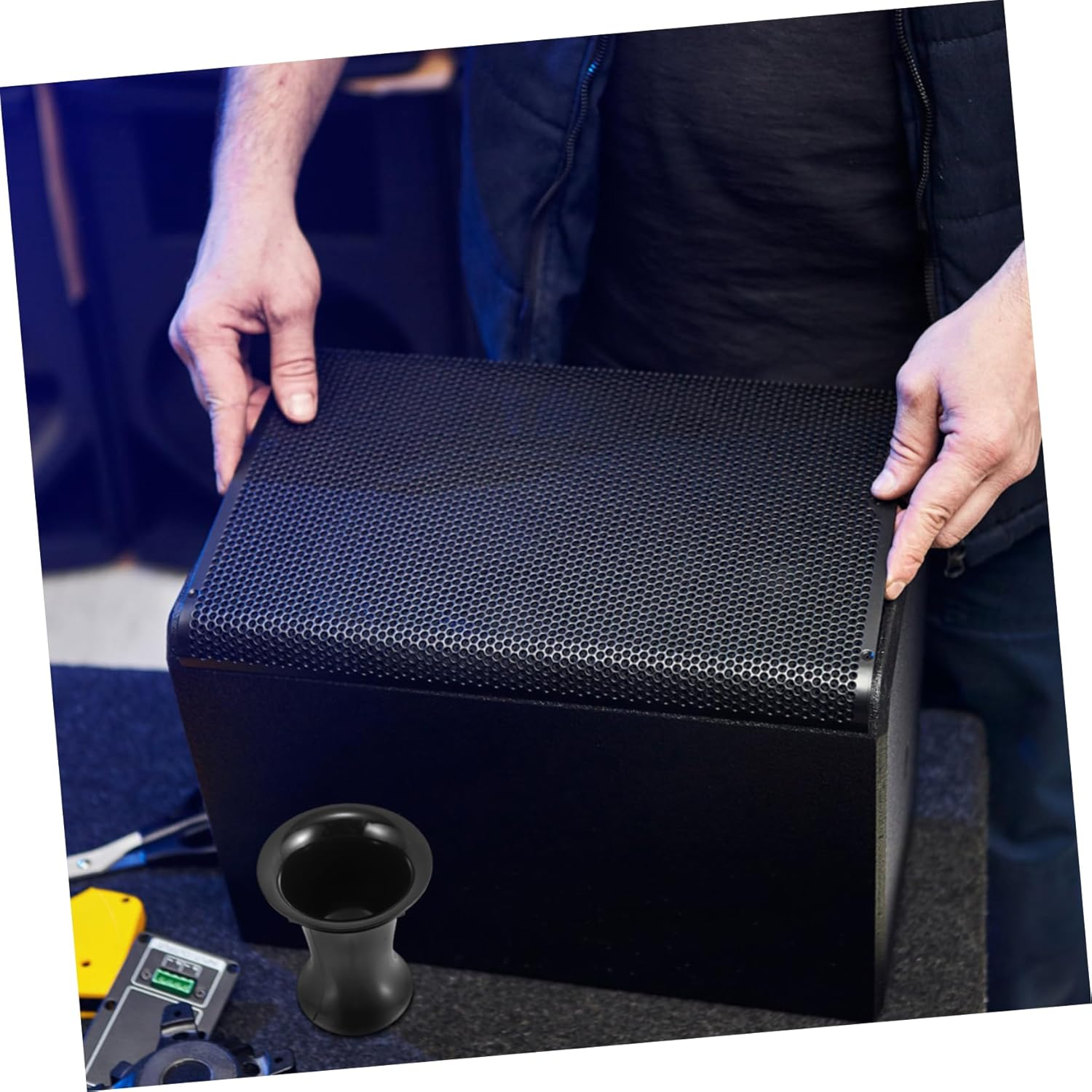 Bass Reflex Port Tube for Speakers Optimized Audio Direction Clearer Sound DIY Speaker Parts for Enhanced Bass Quality image number 5