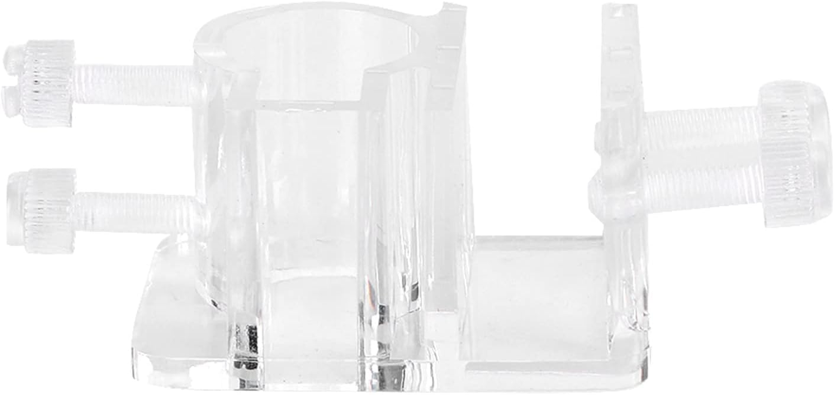 Transparent Fish Tank Tube Clamp Holder Aquarium Water Pipe Hose Holder Water Pipe Fixation Clamp for Fish Tank (Single Hole 26Mm) image number 6