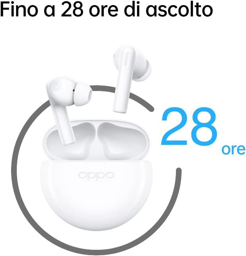 OPPO Enco Buds 2 Casque True Wireless Stereo (TWS) Ecouteurs Appels/Musique Bluetooth Noir image number 4