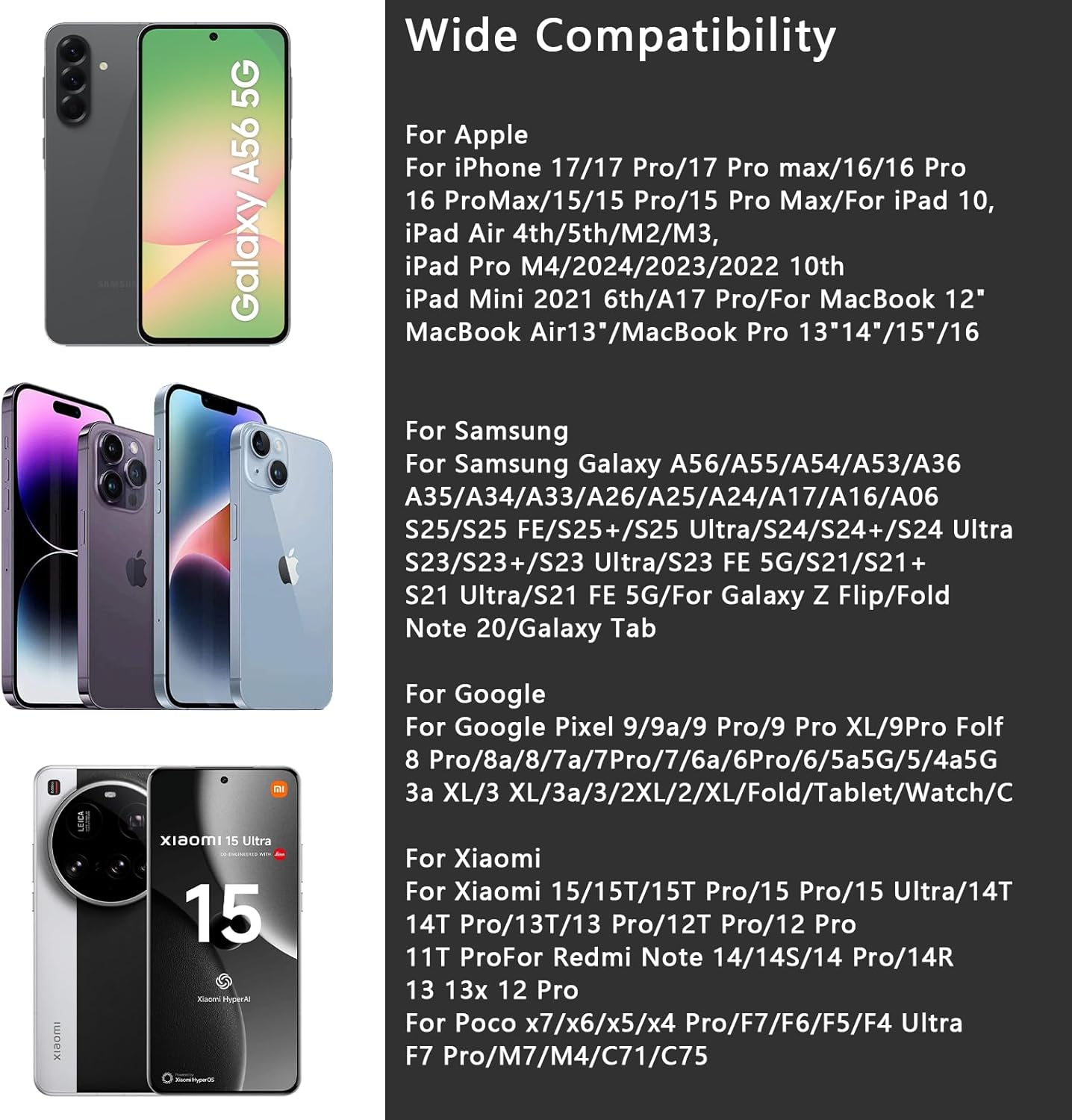 USB C Wired Headphones for Samsung Galaxy A56 A36 A26 A16 A06 A55 A54 A53 A35 A34 S25 S24 S23 S22 S21 Ultra 5G In-Ear Headset with Microphone for Iphone 17 16 15 Ipad Pro Air 5 6 7 Pixel 7 Pixel 78 9