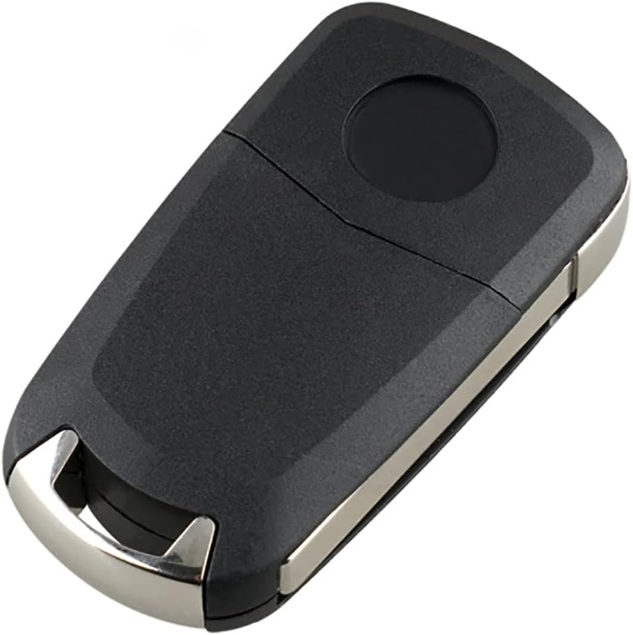 YJADHU Men Women'S Key Holder Key Chain Car Key Case Cover, Fit for Vauxhall Opel Astra H Corsa D Vectra C Zafira Astra Vectra Signum,3 Buttons