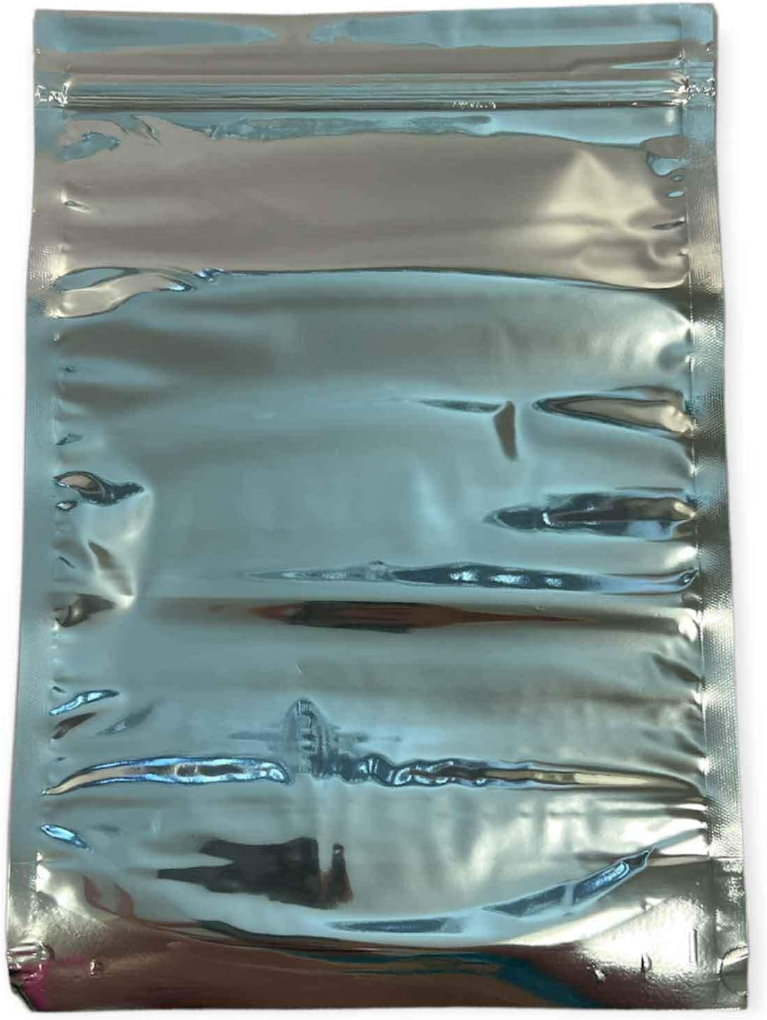 500X Resealable Aluminium Pouches 15X22Cm - Windowed Zip Close Food Storage Bag image number 1