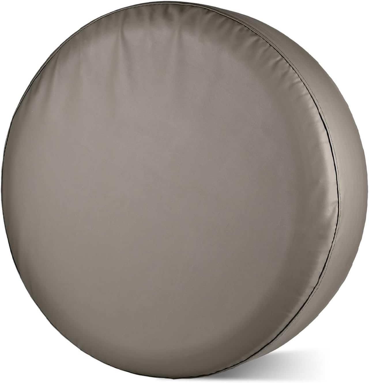 Spare Tire Cover, Gray Wheel Cover Waterproof PVC Leather Dust-Proof Universal Fit for Jeep, Trailer, RV, SUV and Camper (14 Inch) image number 6