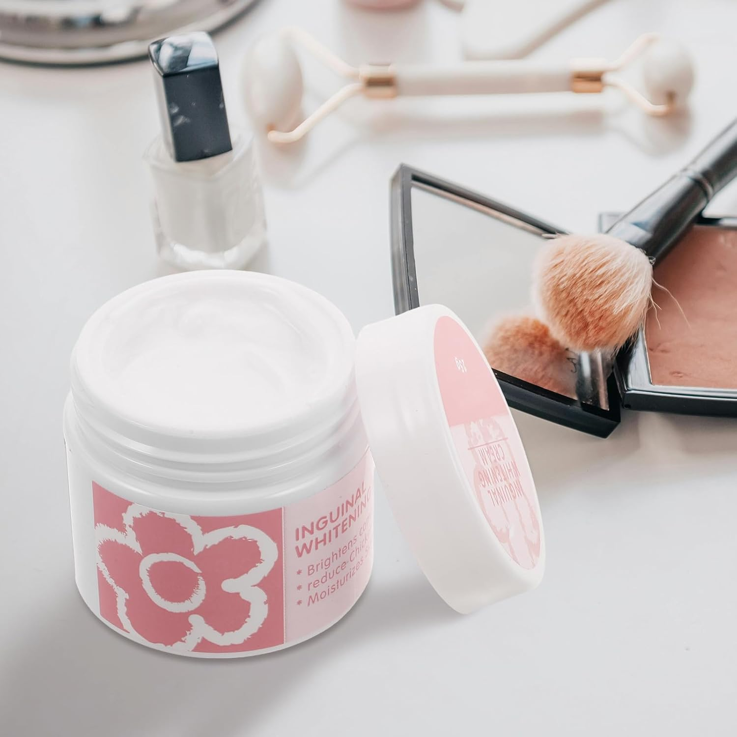 ULTECHNOVO Armpit Whitening Cream for Women Practical Skin Lightening and Bleaching for Dark Spots Brightening Lotion for Underarm Whitening Cream Use image number 4