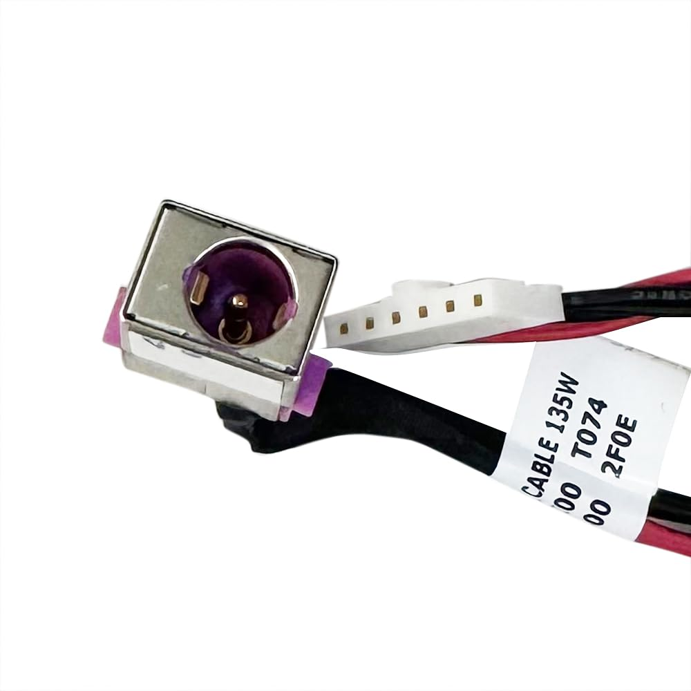 DC Power Jack Cable Charging Socket Port Plug Connector for Acer Nitro 5 AN515-41 AN515-42 AN515-51 AN515-53 G3-571 G3-572 /Aspire A715-71 A715-72 A715-74 DC301010K00 DC301010V00 50.Q2CN2.002 6-Pin image number 3