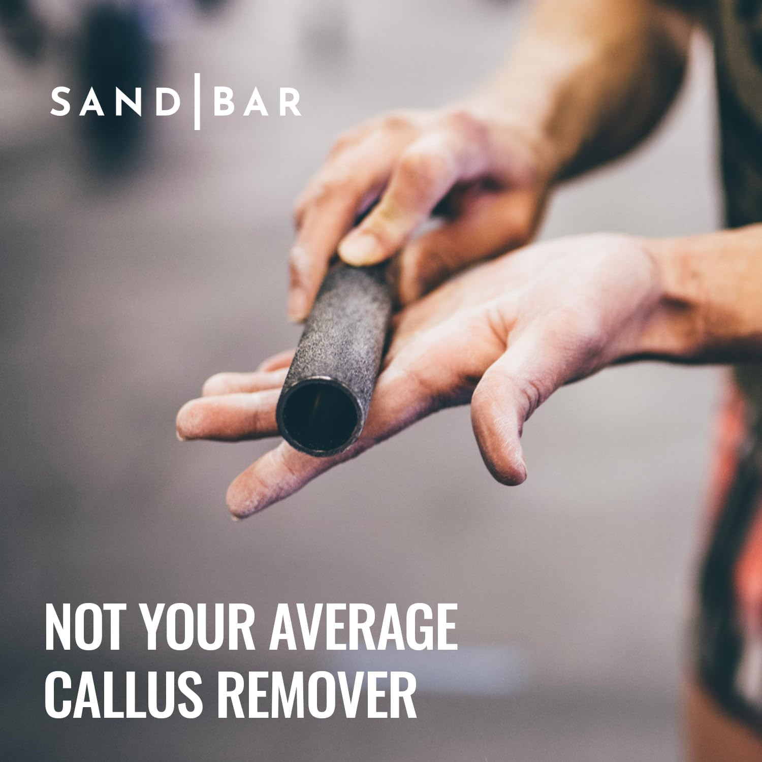 Sandbar Callus Remover Tool, File for Hands, Durable Aluminum Tool Callus Shaver, Palm and Heel Dead Skin Removal, Includes Nourishing Salve, Ideal for Athletes, Climbers, and Gym Enthusiasts - Gold