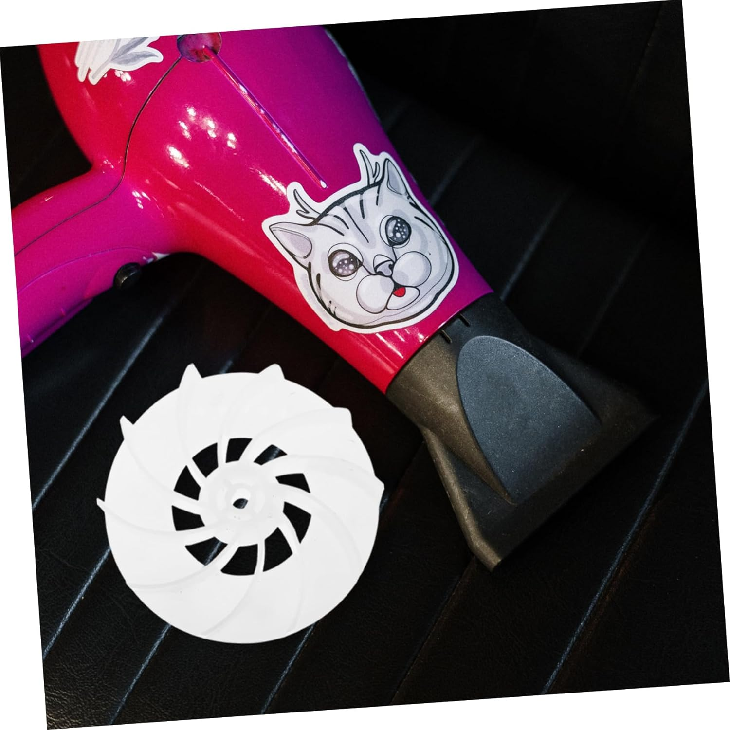 PLAFOPE Pcs Hair Dryer Fan Leaves Replacement Plastic Air Compressor for Dryer