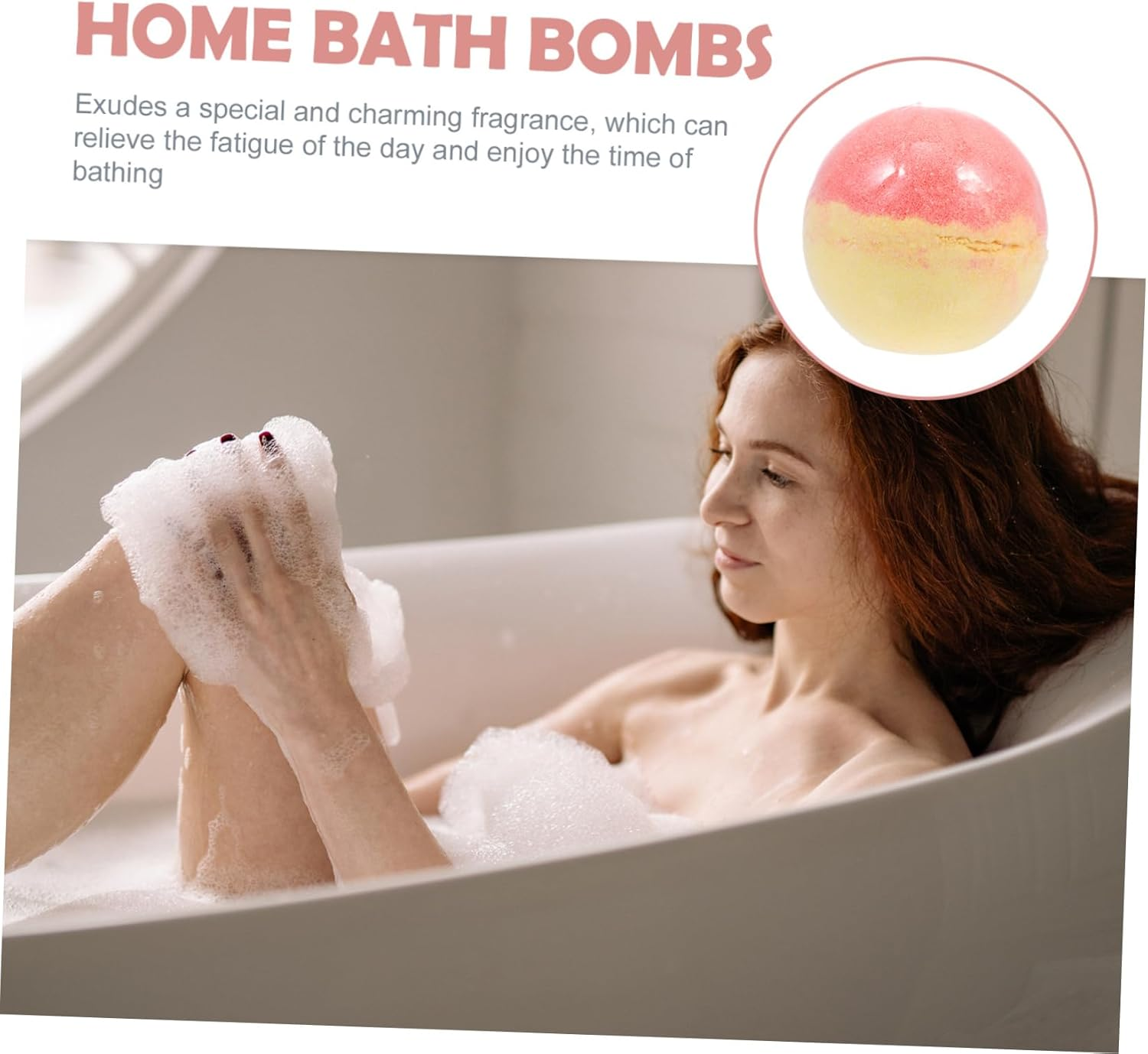 WOONEKY Essential Oil Sea Salt Bath Bomb Ball for Party Favors for Boys and Girls Girls Boys Mothers Day image number 5