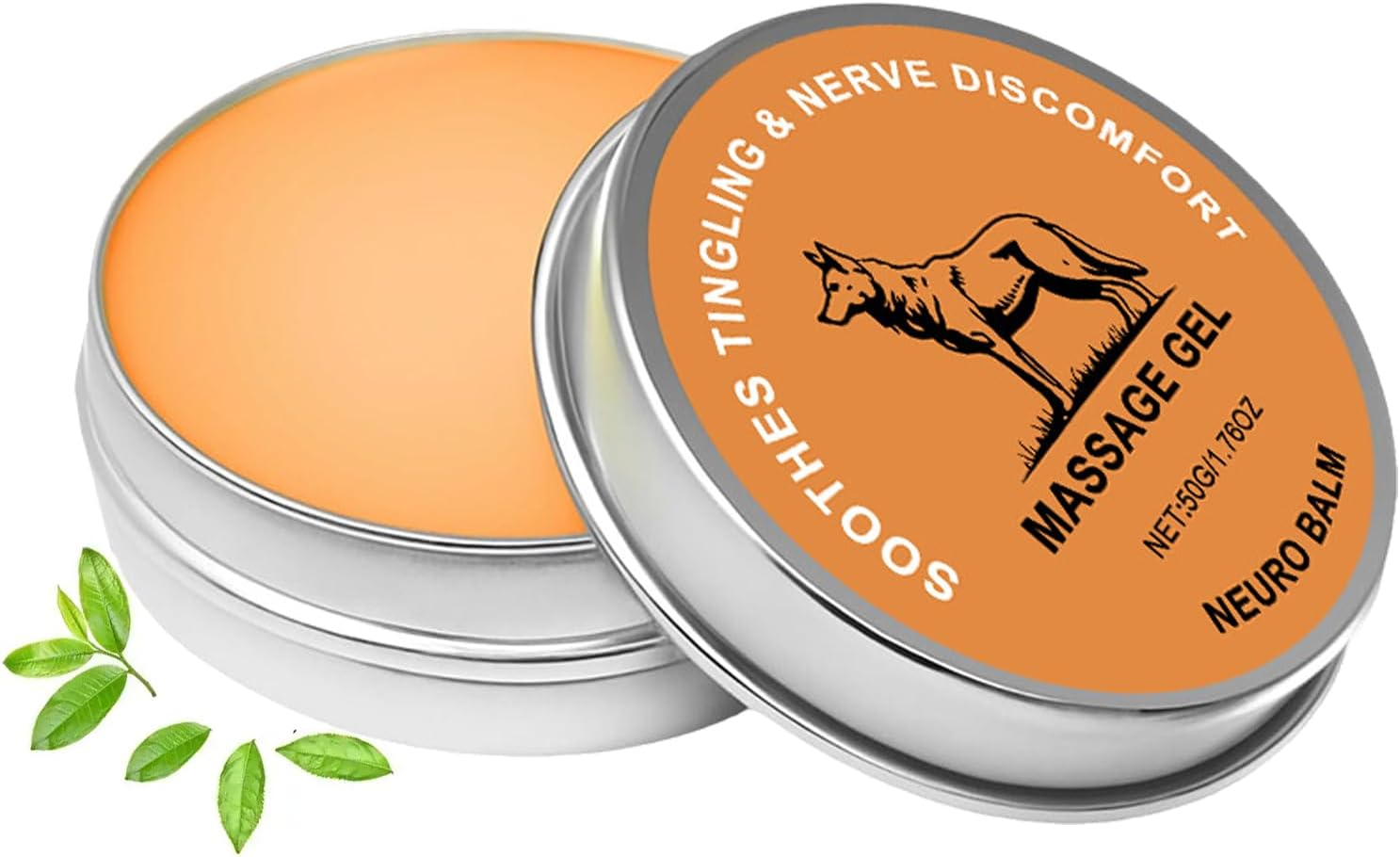 Neuro Balm, Herbal Cooling Ointment for Daily Body Comfort & Care, Long-Lasting Soothing Relaxation, for Knee/Elbow/Shoulder/Back/Neck, Massage Body Gel (1Pcs)