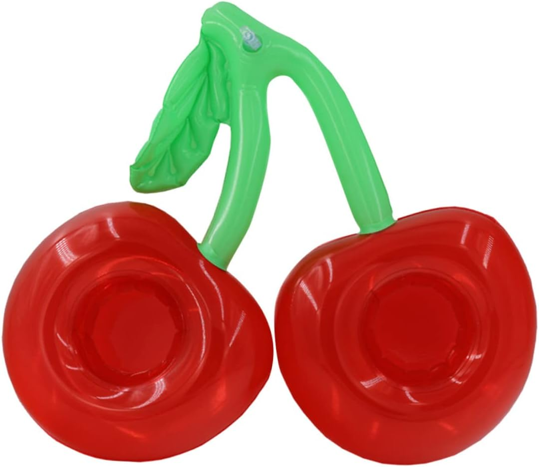 ERINGOGO 3Sets Inflatable Drink Holder Floating Pool PVC Swimming Floaty Toy Pool Drink Holder 2Pcs*3 image number 5