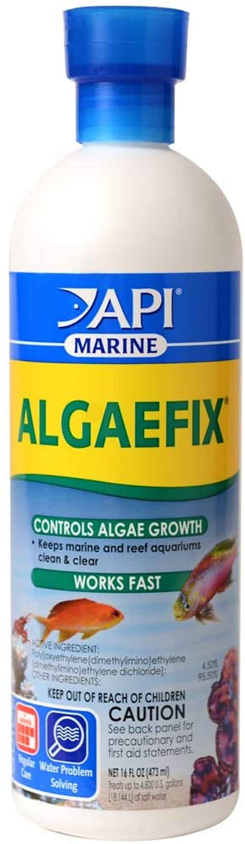 API Marine Algaefix, 473 Ml - Aquarium Treatment, 16 Fl Oz (Pack Of 1)