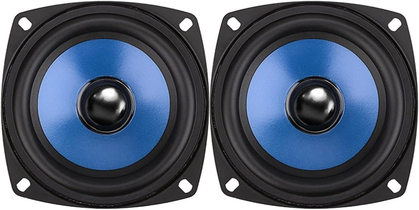 TGMGADANTV 2Pcs 3.5 Inch Full Range Audio Speakers Portable Sound Music Speaker 4 Ohm 20 W Loudspeaker Column DIY Home Theater Bookshelf Speaker image number 1